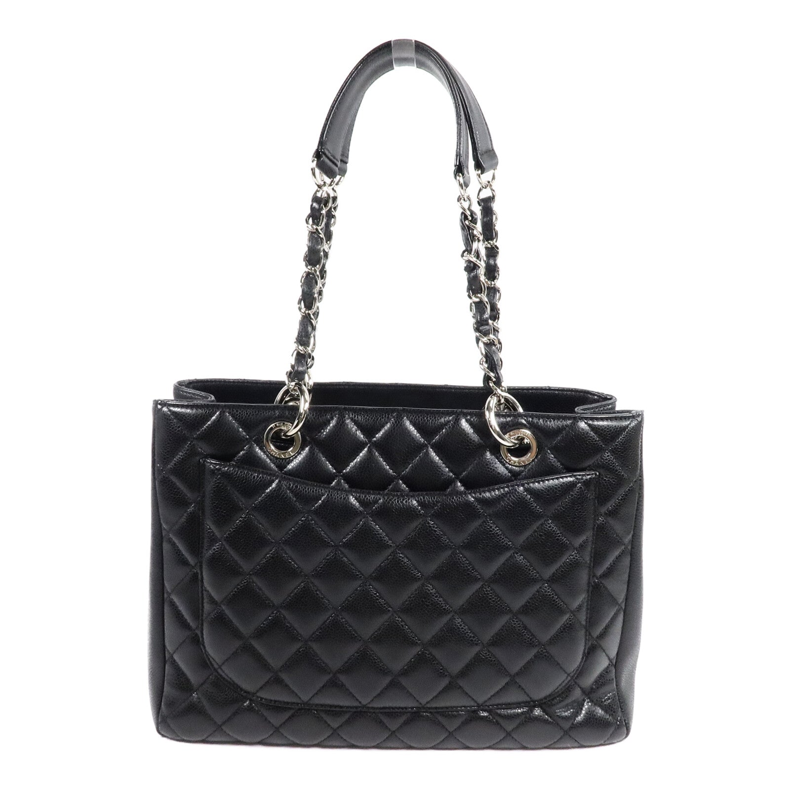 CHANEL GST Grand Shopping Tote Bag鏈帶肩背袋