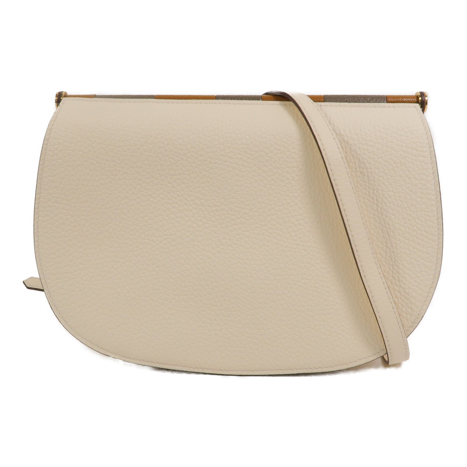 HERMES Clemence皮革Sac Saut 25肩背袋Nata