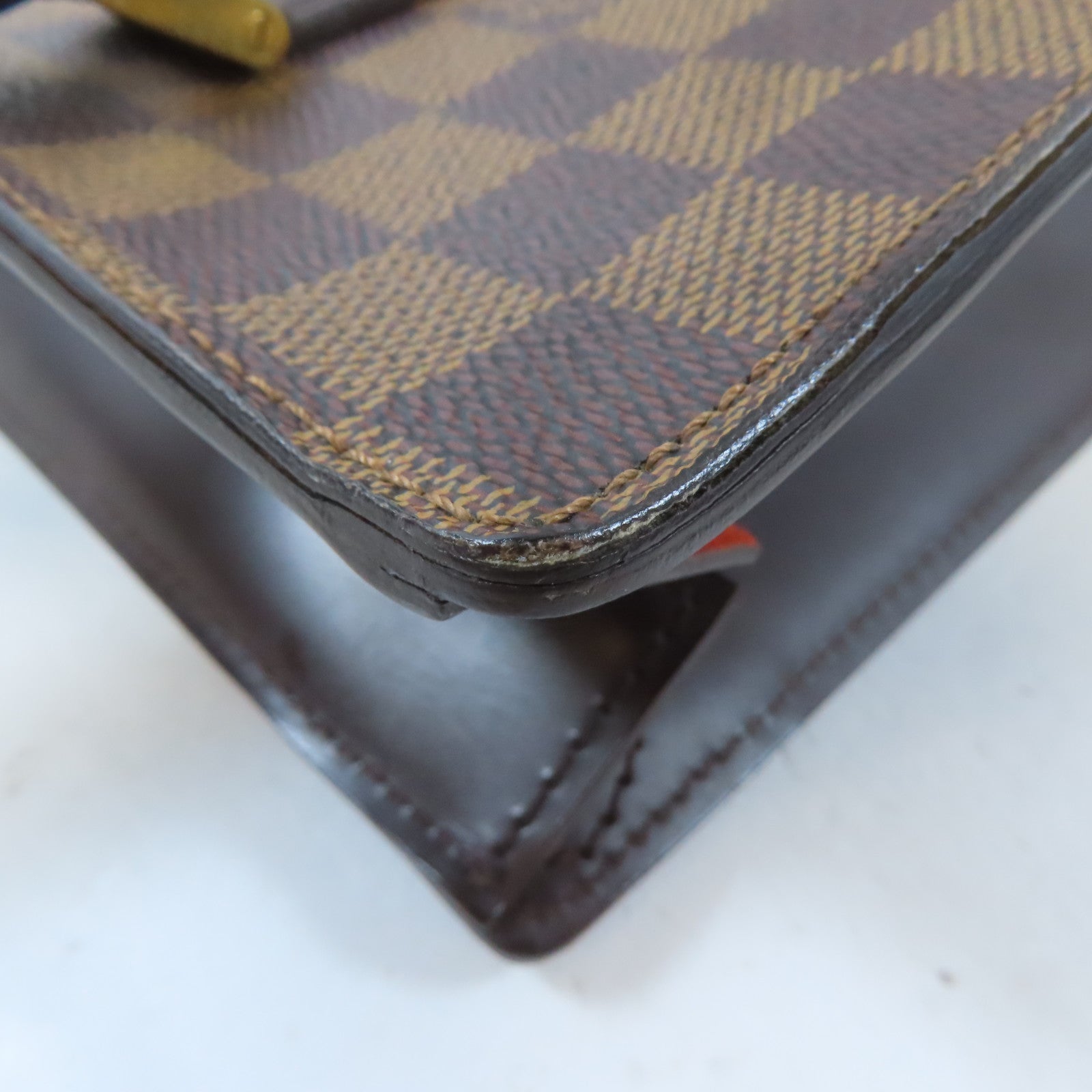 LOUIS VUITTON LV GHW Venice PM Handbag Shoulder Tote Bag N51145 Damier Brown