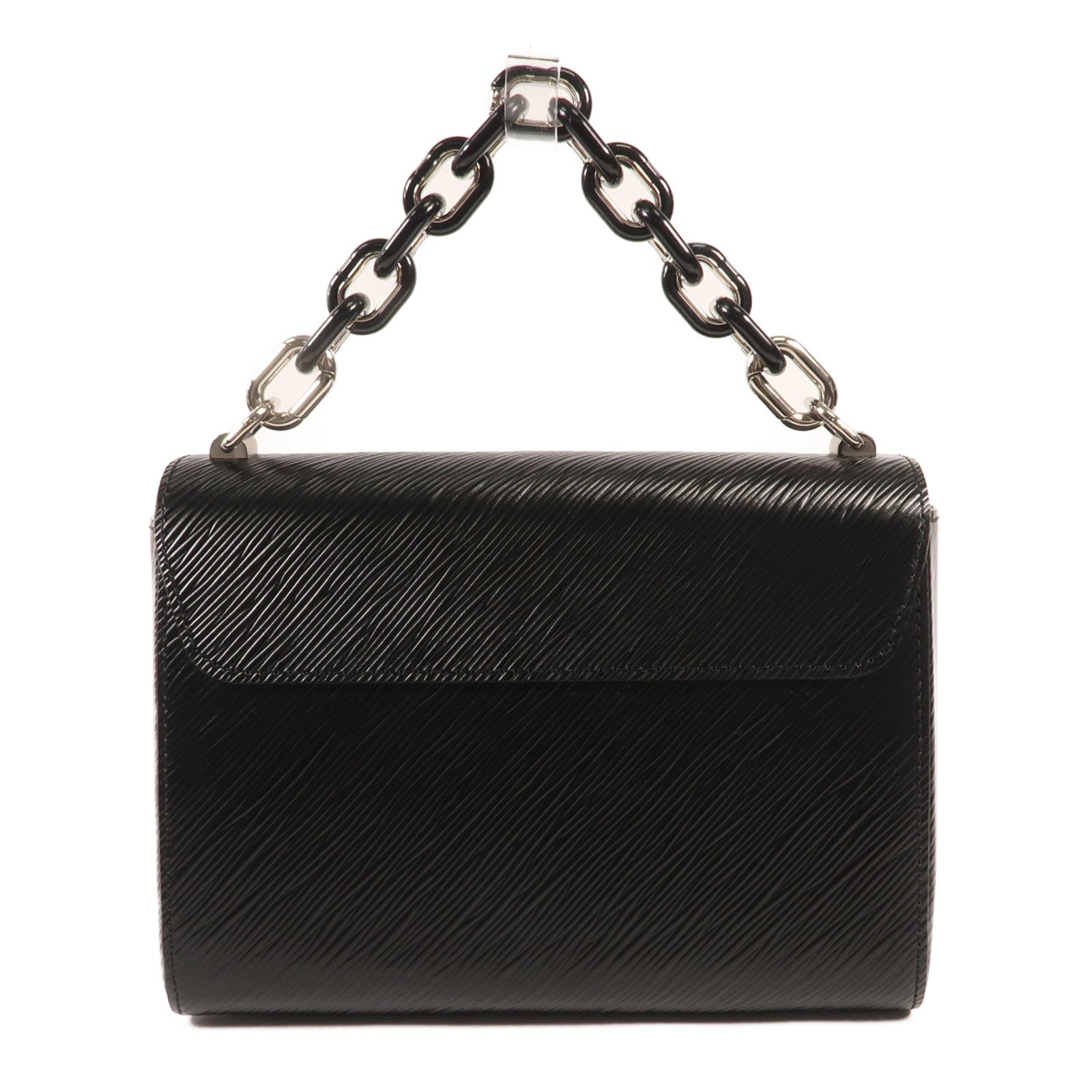 LOUIS VUITTON Epi LV x YK Twist MM銀扣手挽肩背兩用袋