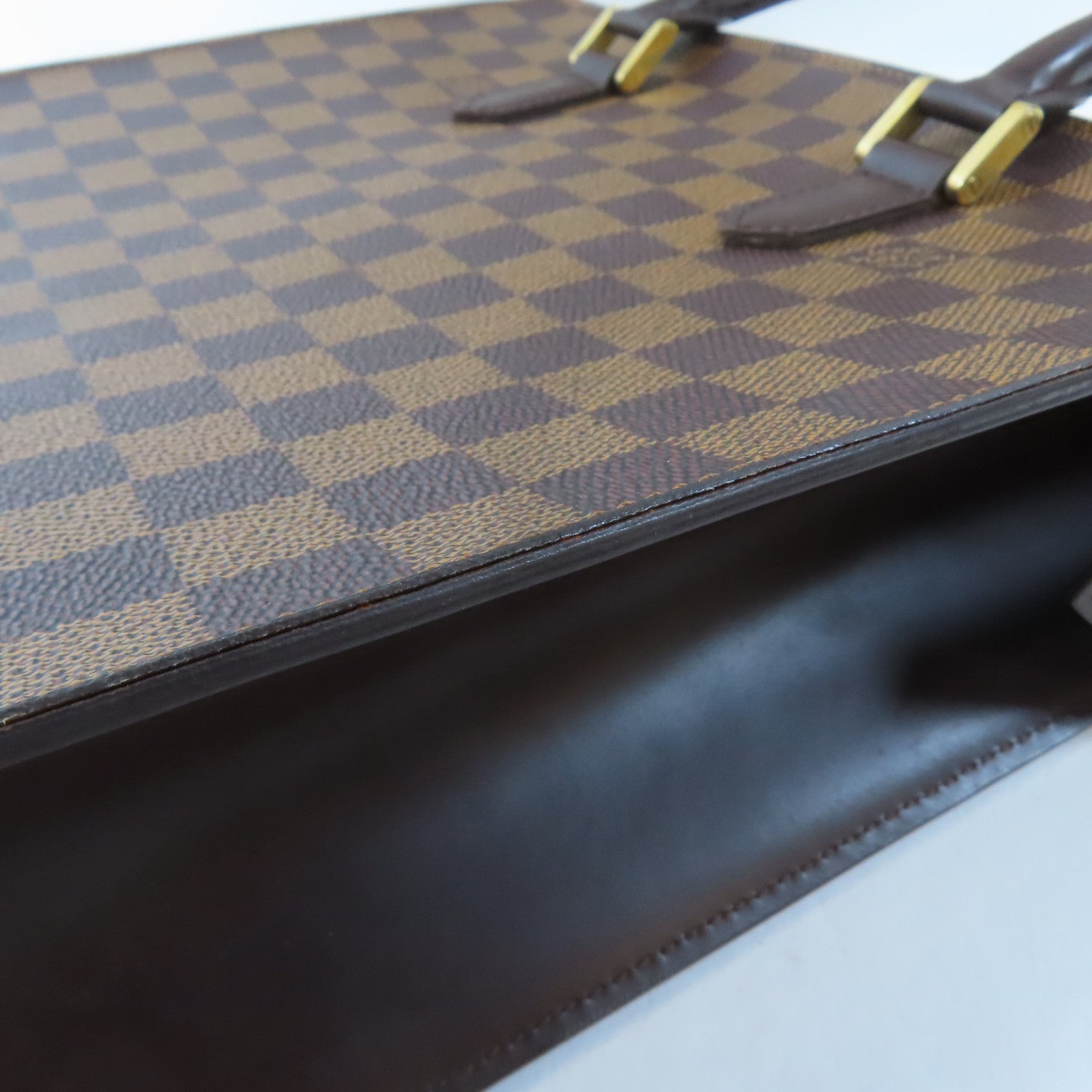 LOUIS VUITTON LV GHW Venice PM Handbag Shoulder Tote Bag N51145 Damier Brown