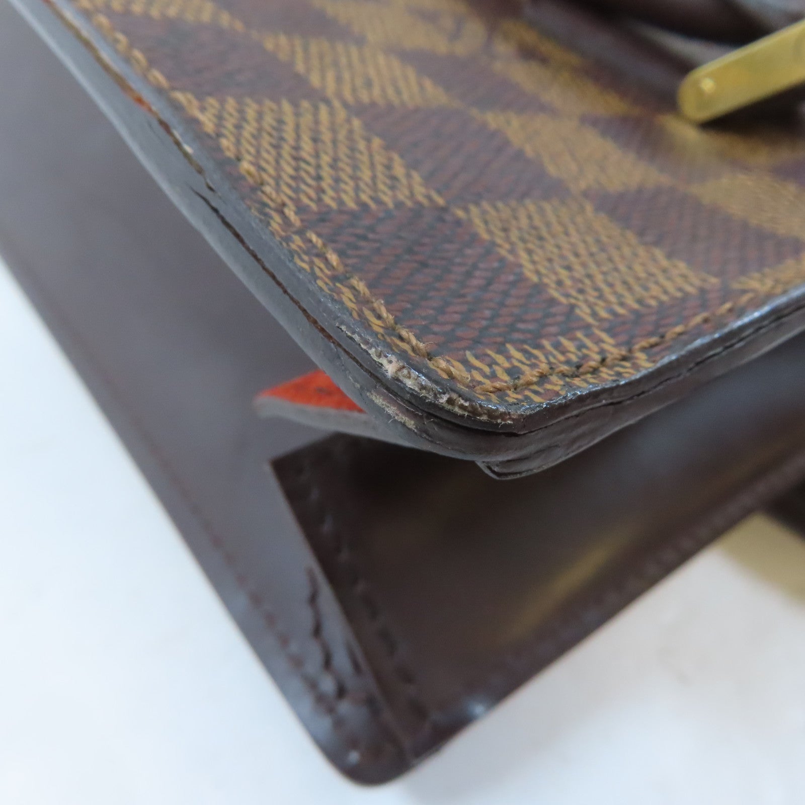 LOUIS VUITTON LV GHW Venice PM Handbag Shoulder Tote Bag N51145 Damier Brown