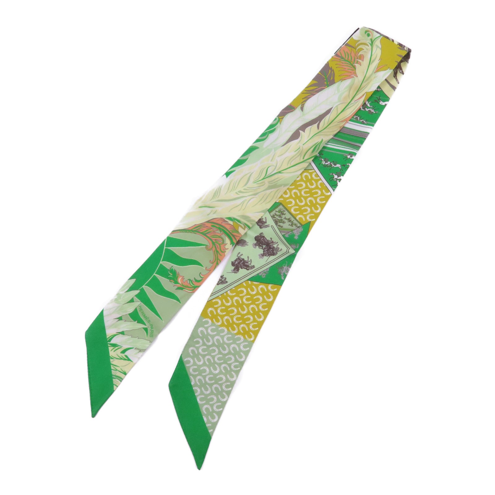 HERMES 絲質Twilly絲巾