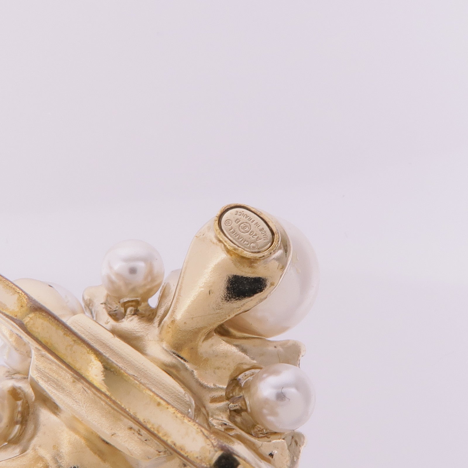 CHANEL PVC/金屬Hair Clip髮夾