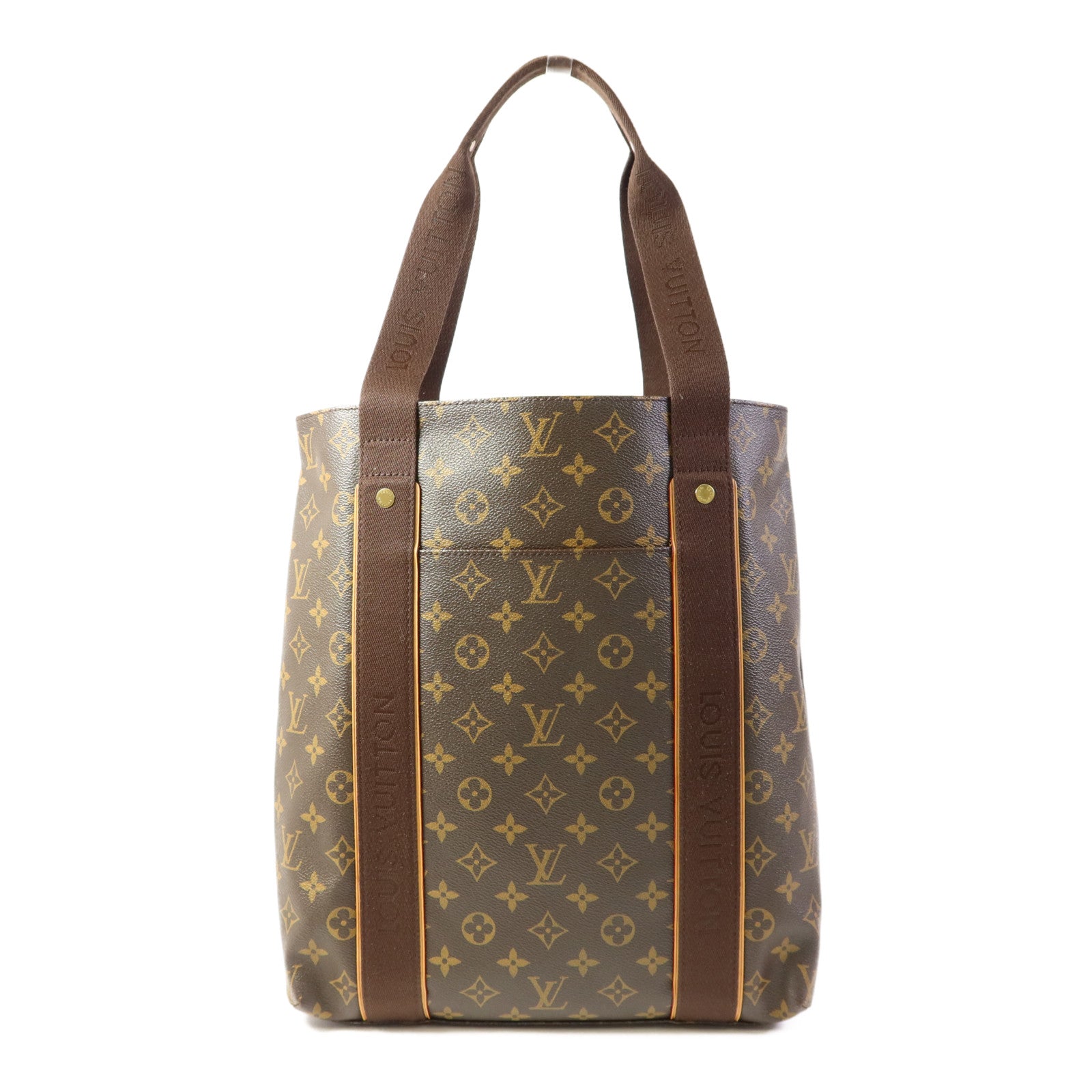 LOUIS VUITTON Monogram Cabas Beaubourg金扣肩背袋