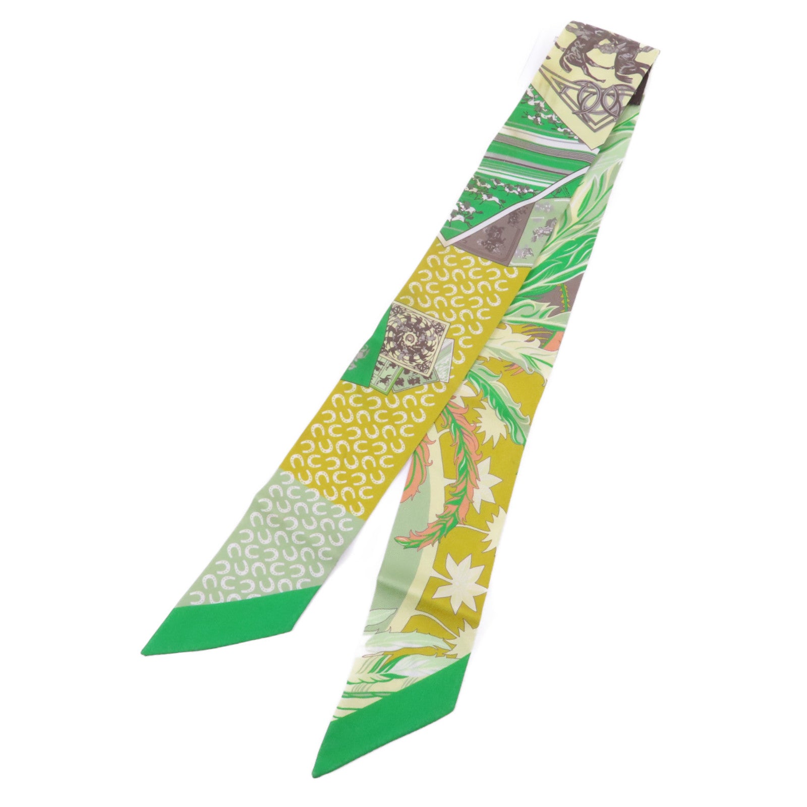 HERMES 絲質Twilly絲巾