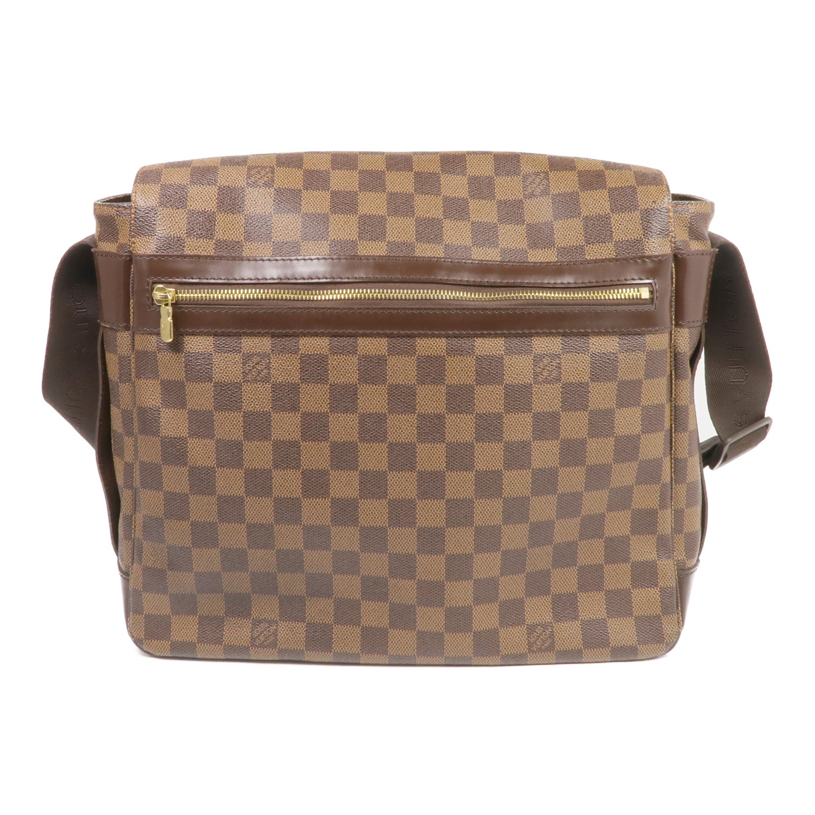 LOUIS VUITTON Damier Bastille金扣肩背袋