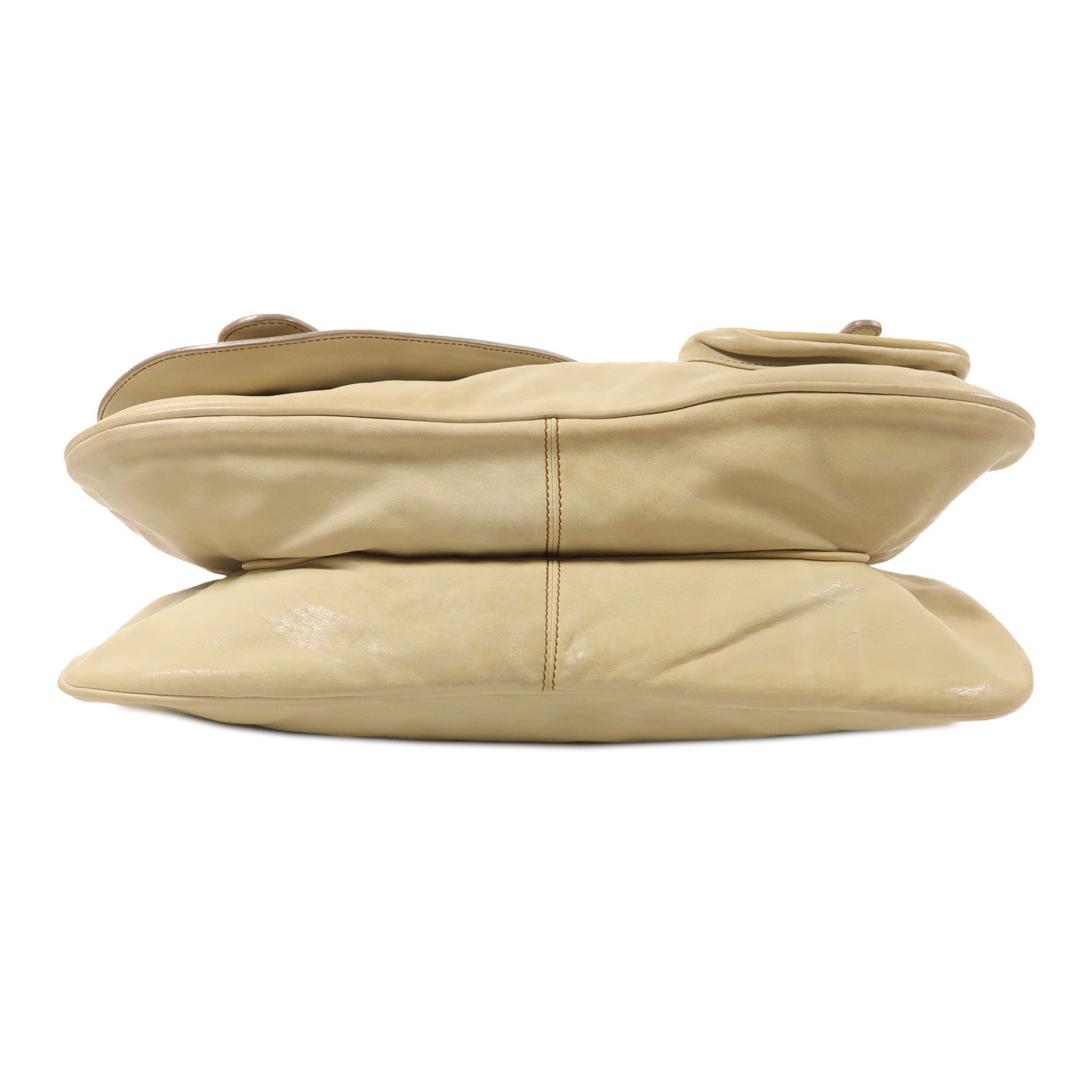 Dior 牛皮皮革Gaucho銀扣手挽袋