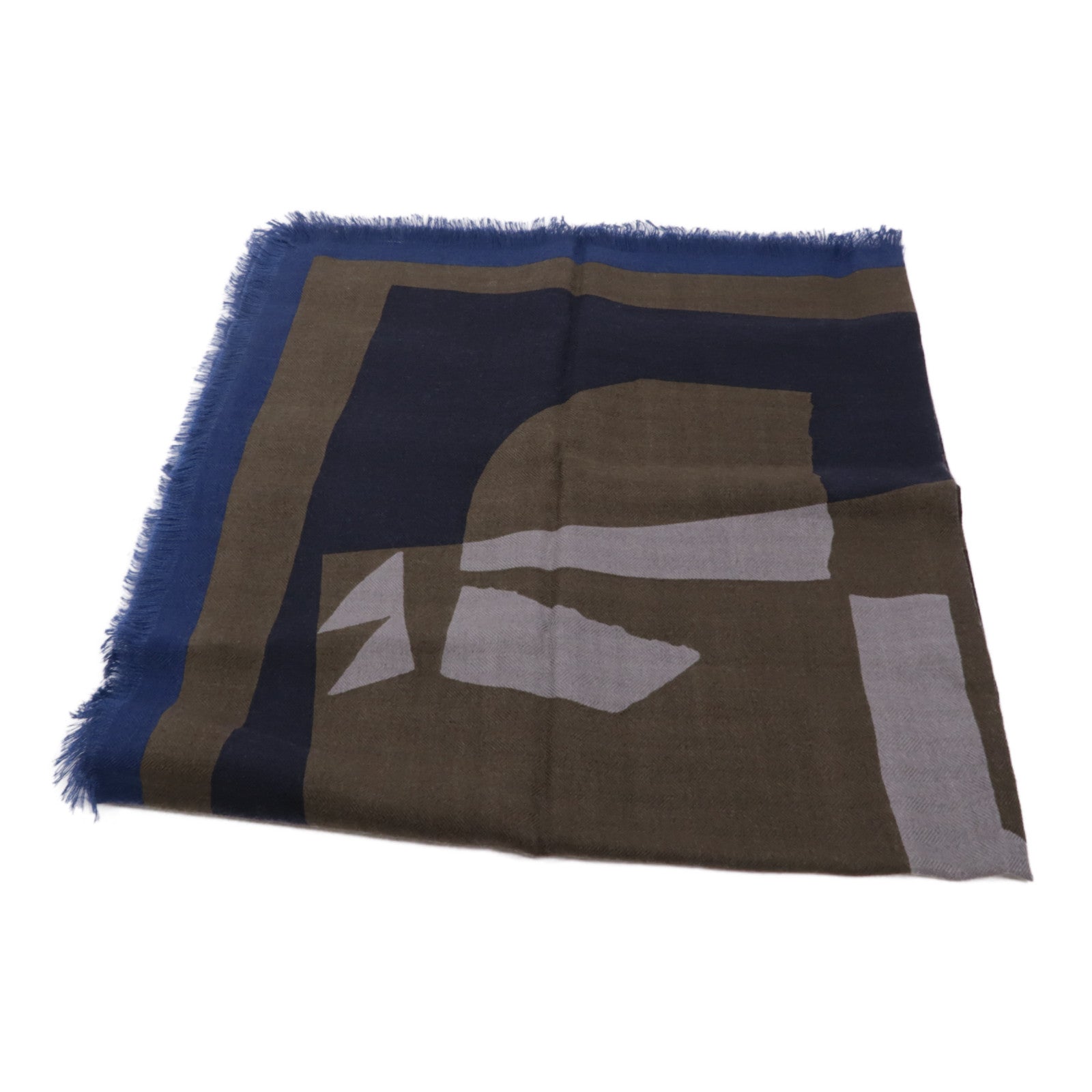 HERMES 羊毛/絲質Scarf圍巾