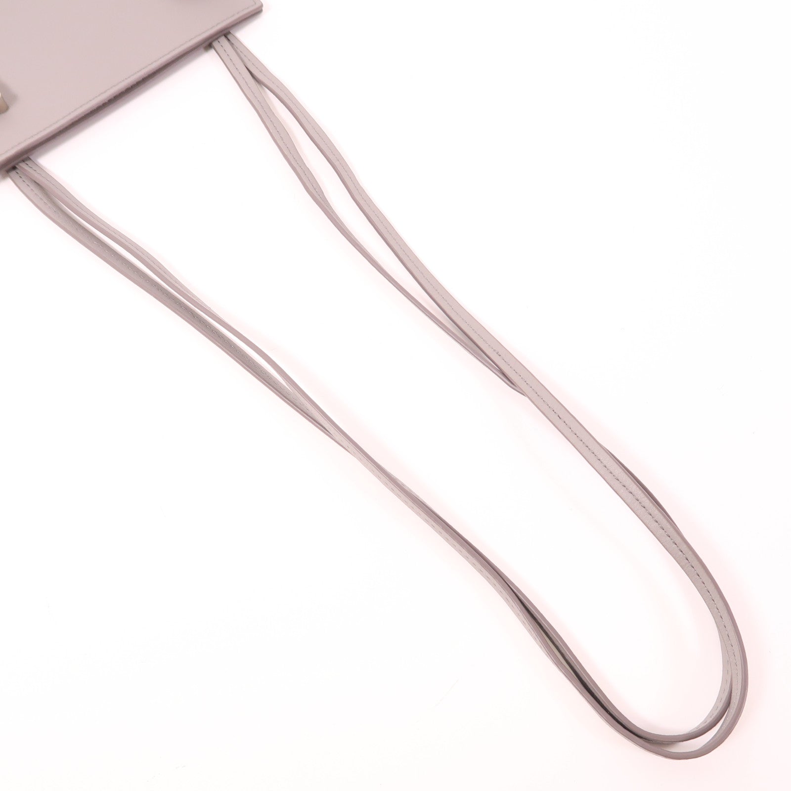 LOEWE 牛皮皮革Dice Pocket銀扣肩背袋