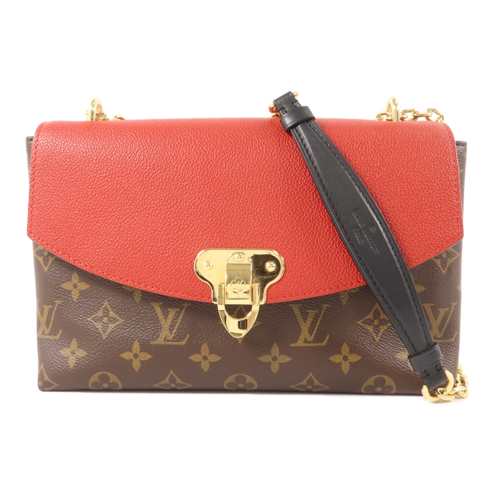LOUIS VUITTON Monogram Saint Placide金扣肩背袋