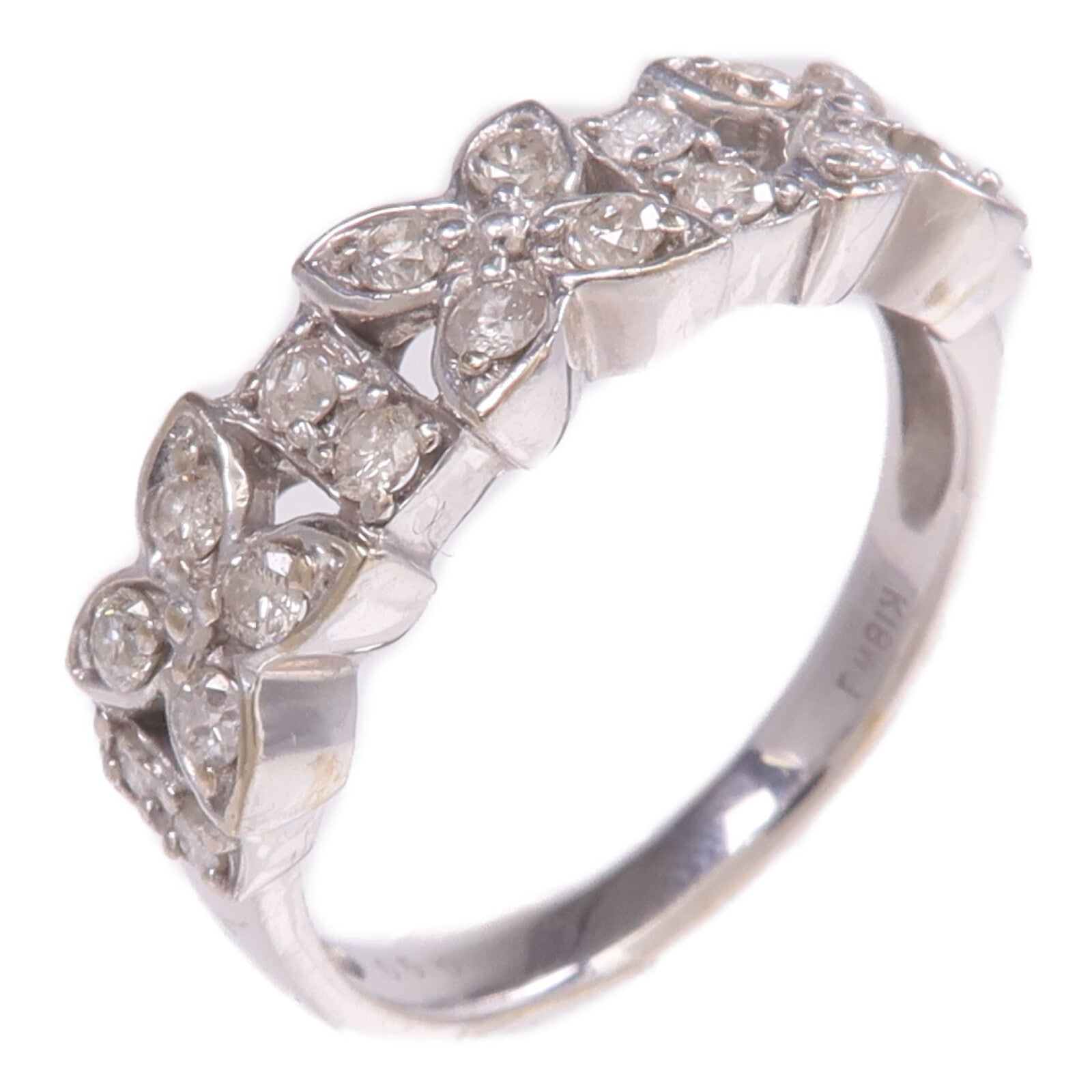 JEWELRY 18K白金Diamond Ring鑽石戒指US#6.5