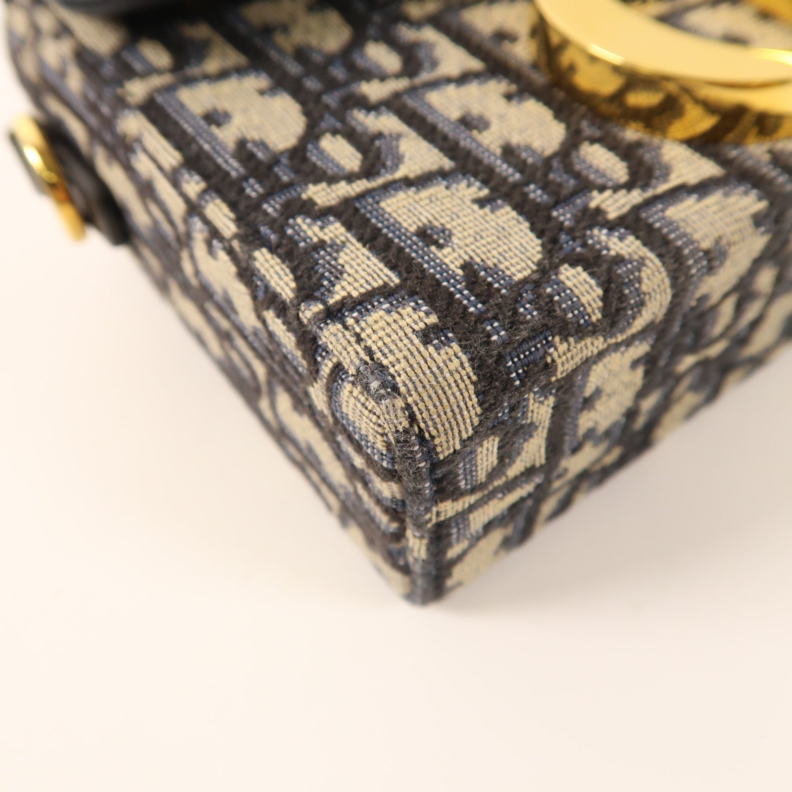 Dior 帆布30 Montaigne金扣肩背袋