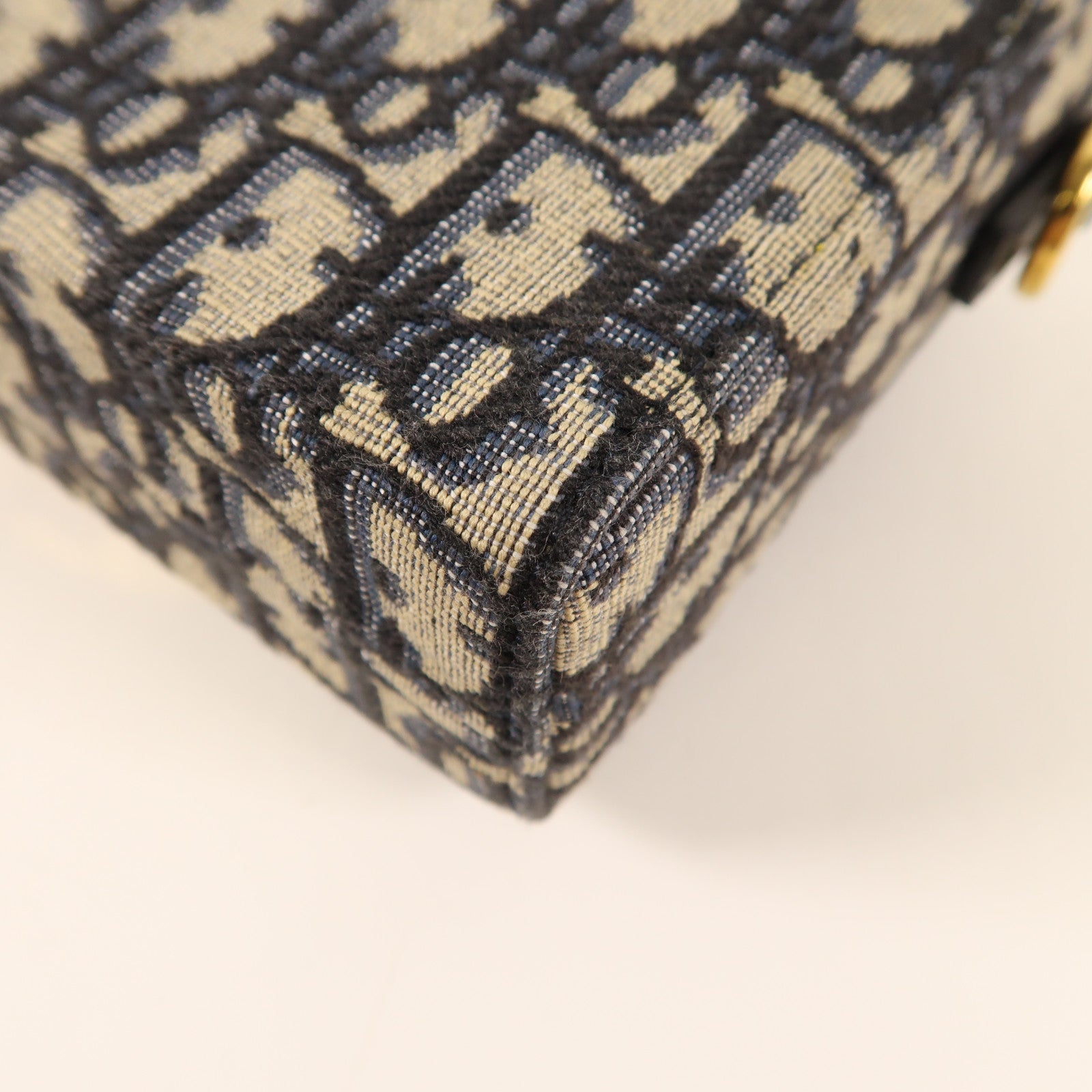 Dior 帆布30 Montaigne金扣肩背袋