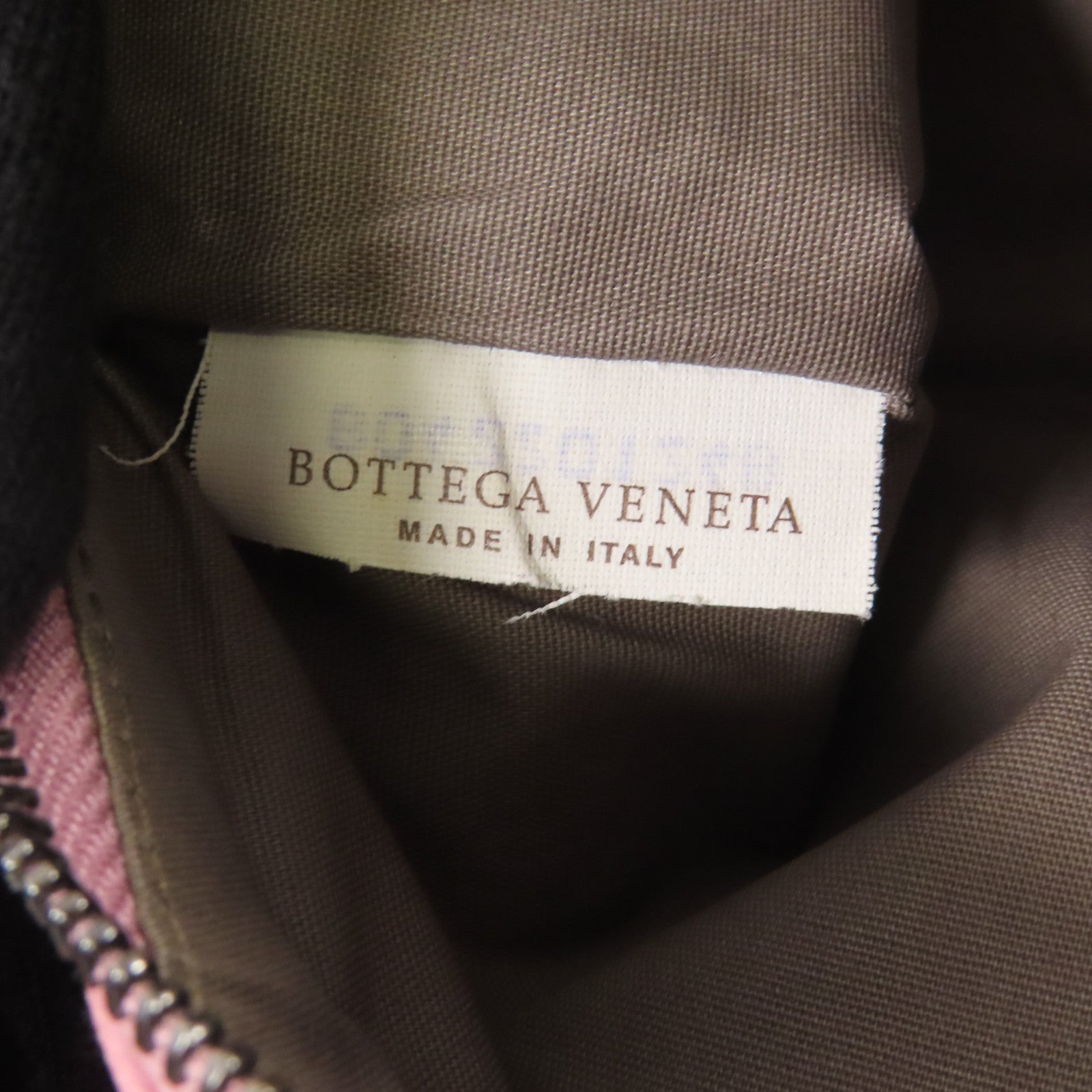 BOTTEGA VENETA 皮革Pouch手拿包粉紅色