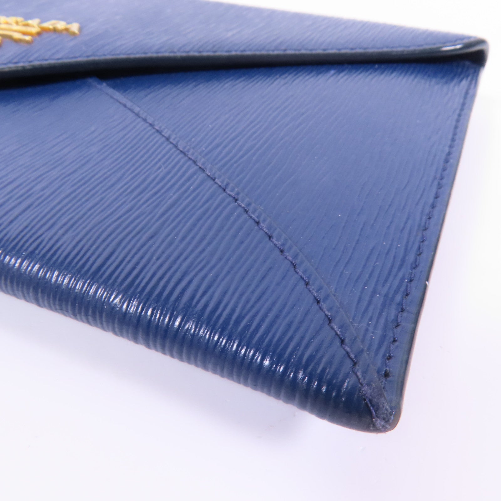 PRADA 牛皮皮革Long Wallet金扣長錢包