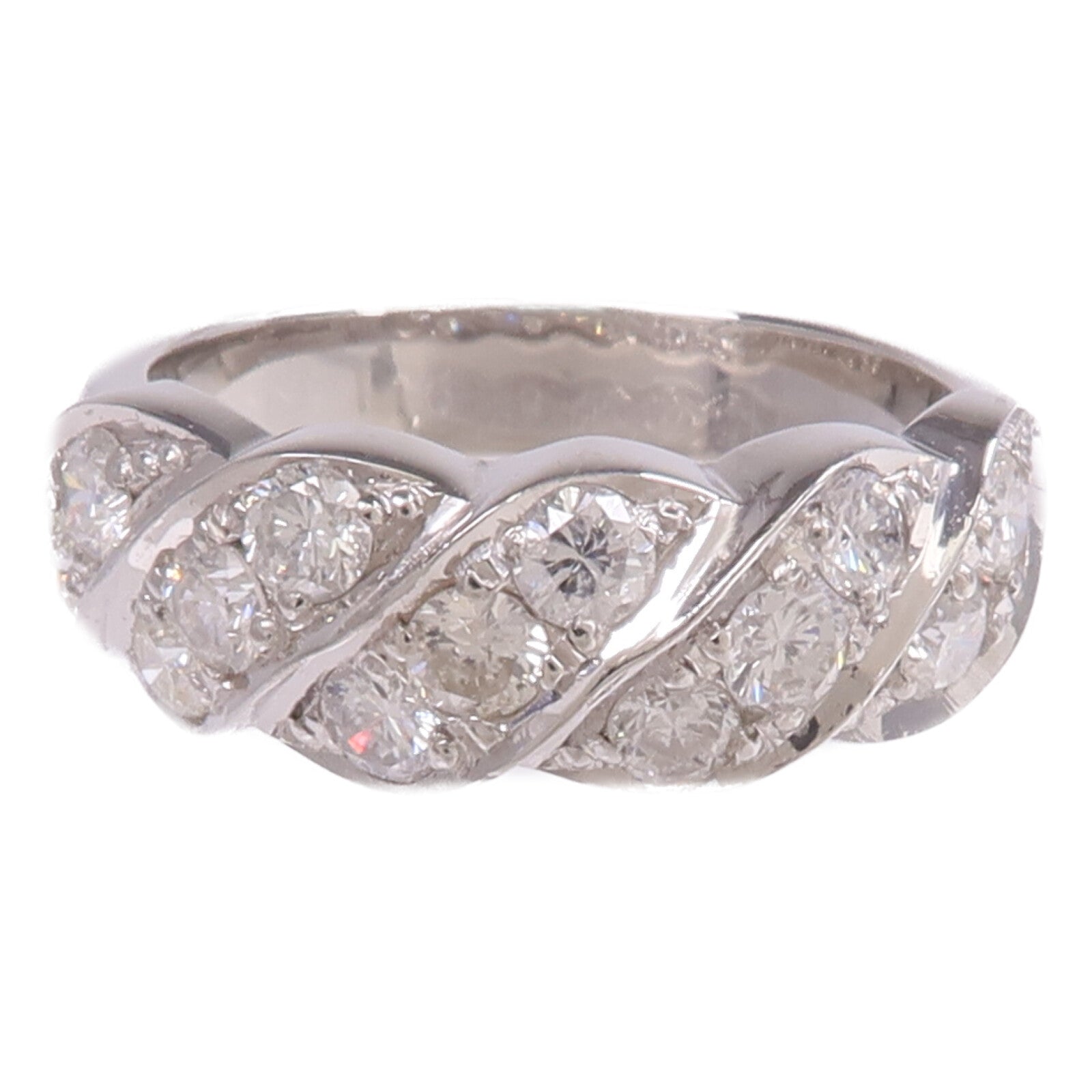 JEWELRY PT900鉑金Diamond Ring鑽石戒指US#6.25