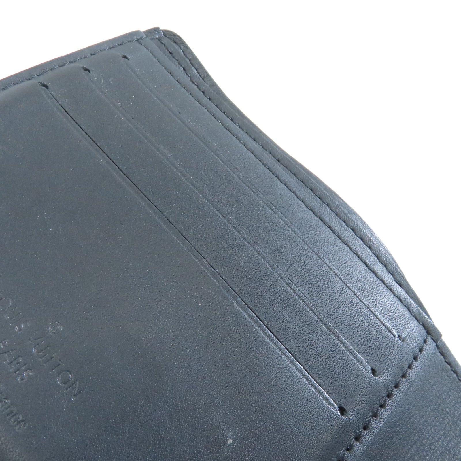 LOUIS VUITTON 【激減優惠】Damier Infini Multiple Wallet錢包黒色