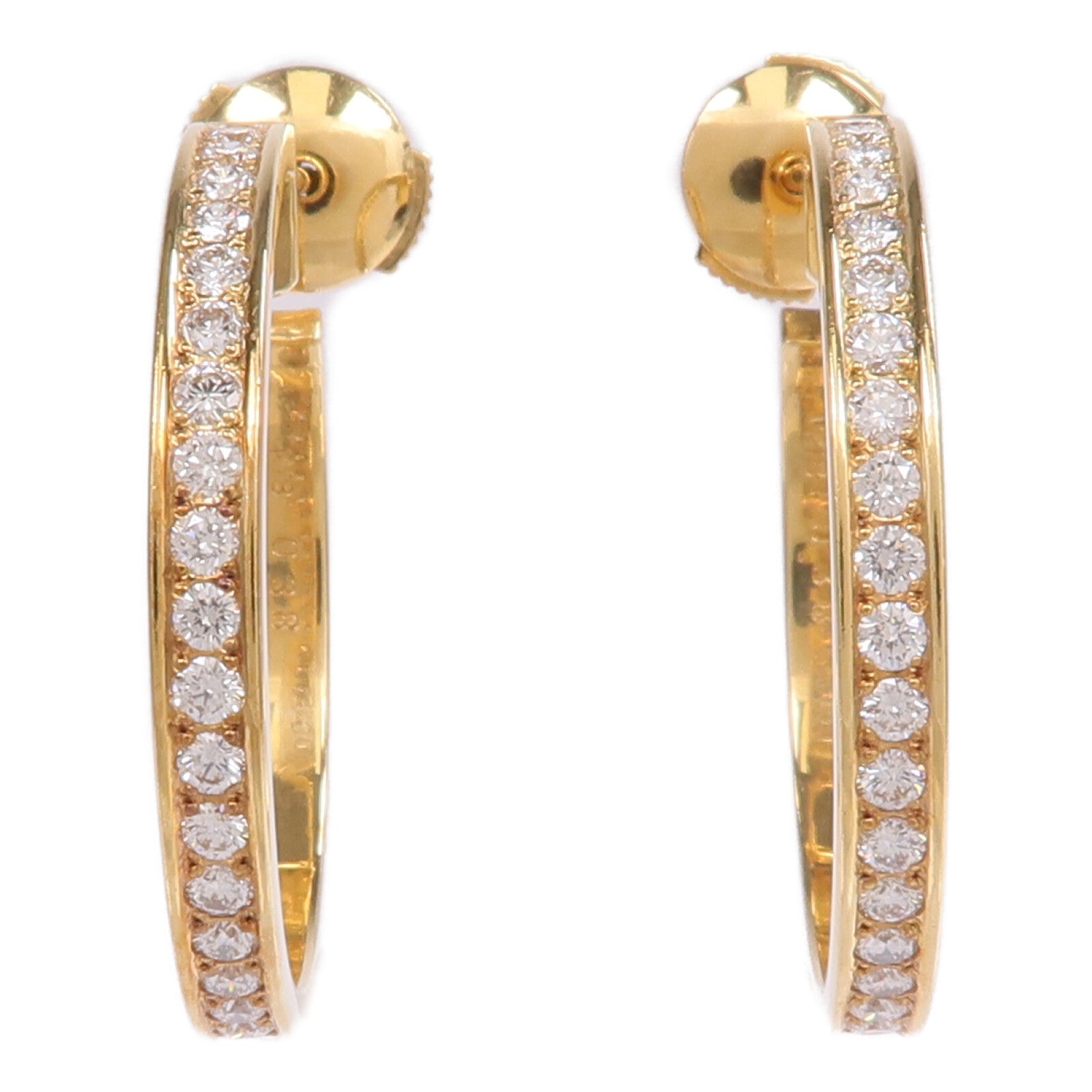 JEWELRY 【激減優惠】18K黃金Diamond Earrings鑽石耳環