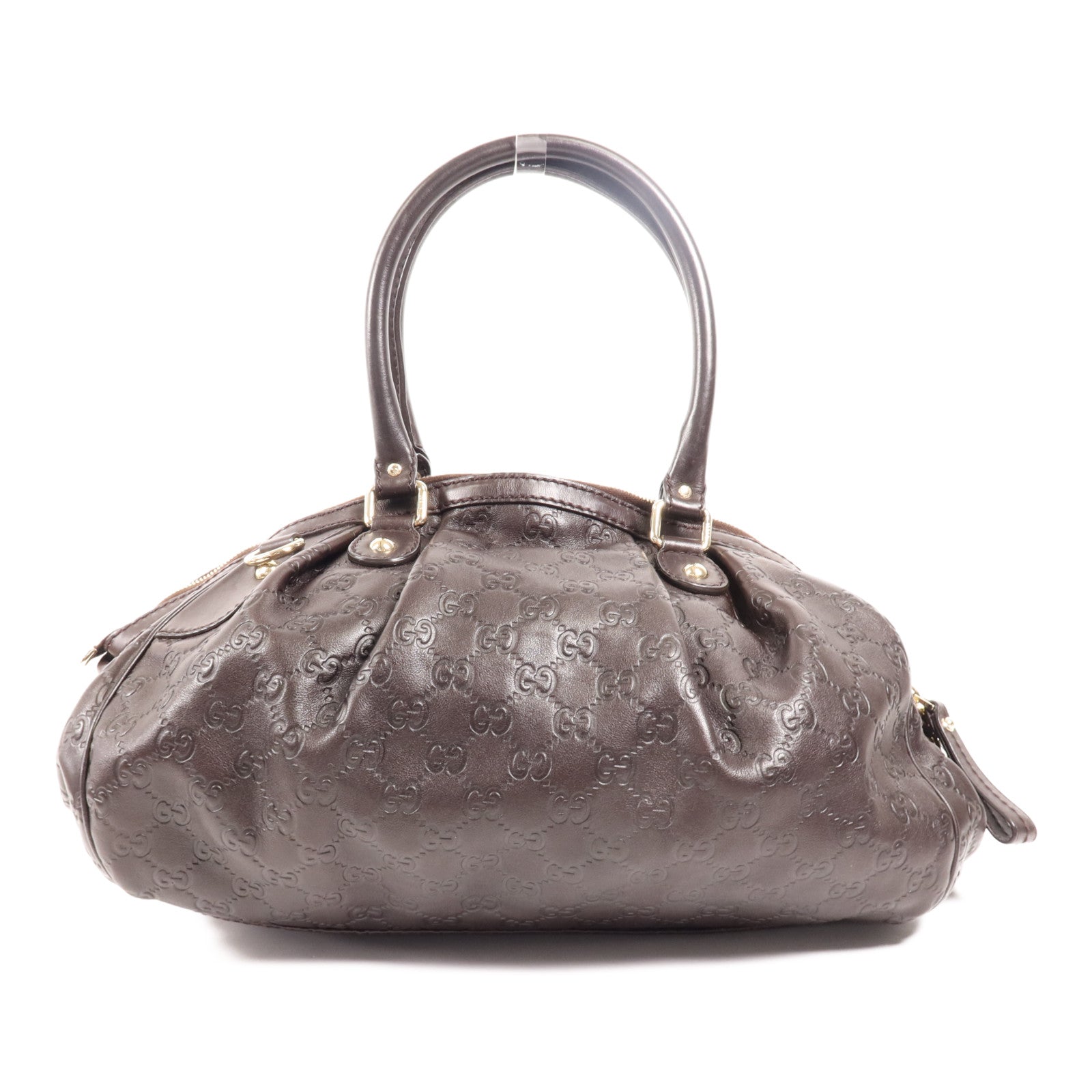 GUCCI 牛皮皮革2 Way Shoulder Bag金扣手挽肩背兩用袋