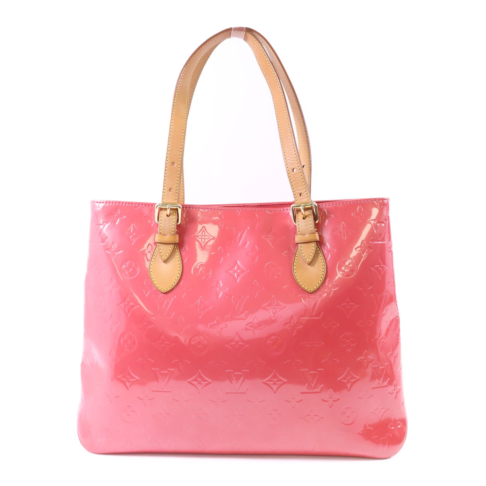 LOUIS VUITTON 【激減優惠】Vernis Brentwood金扣肩背袋