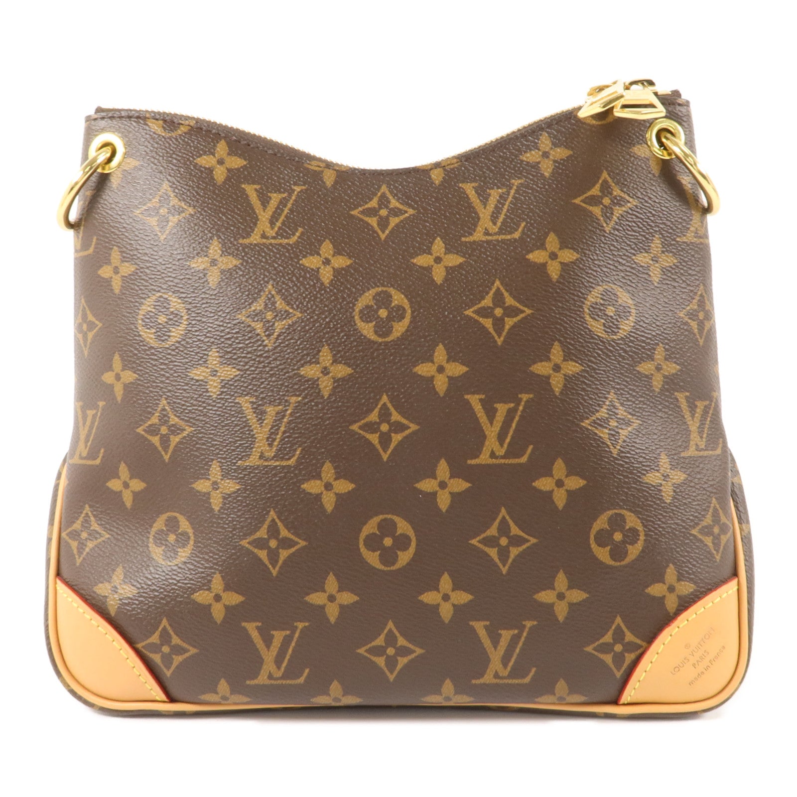 LOUIS VUITTON Monogram Odeon PM金扣肩背袋