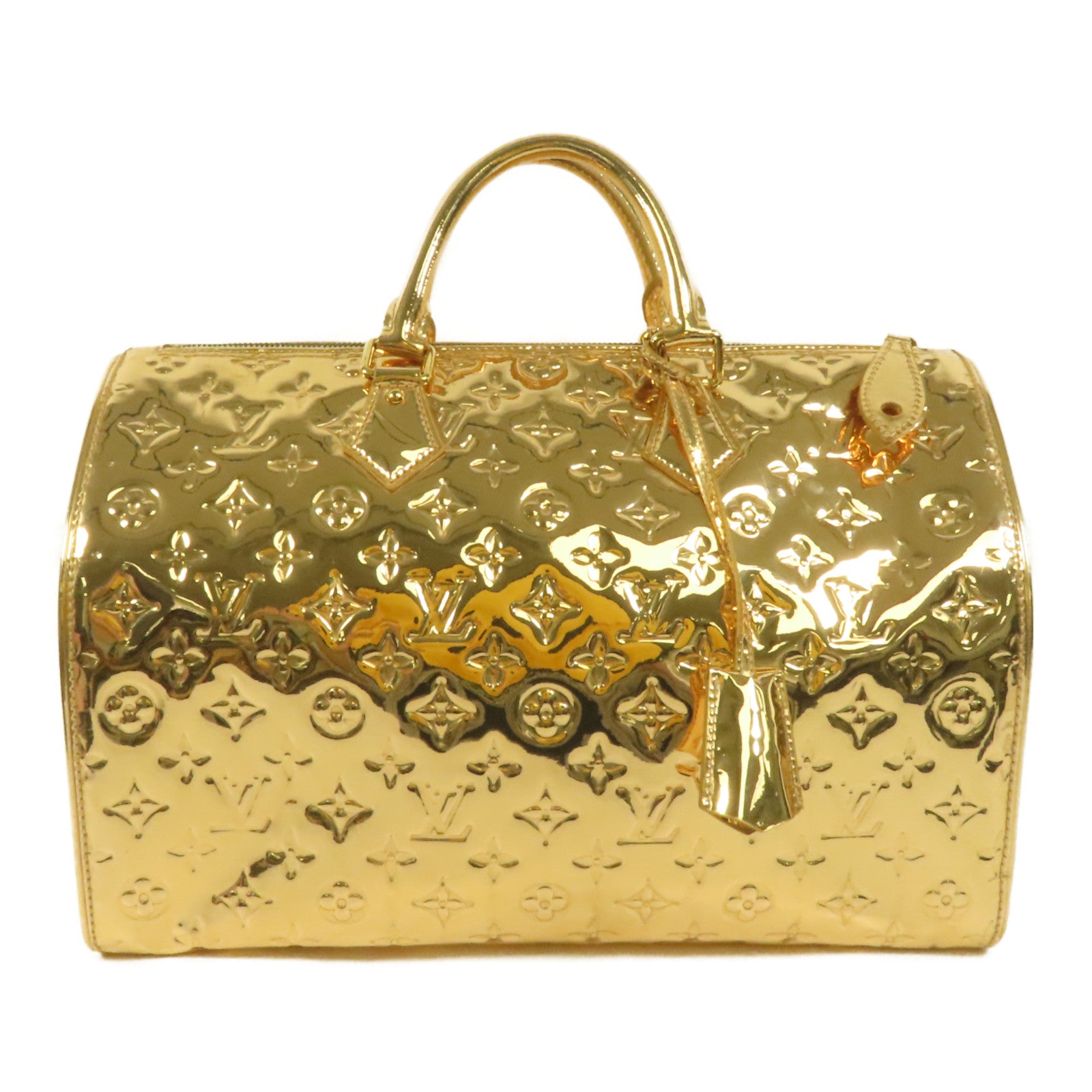 LOUIS VUITTON Monogram Miroir Speedy 35手挽袋