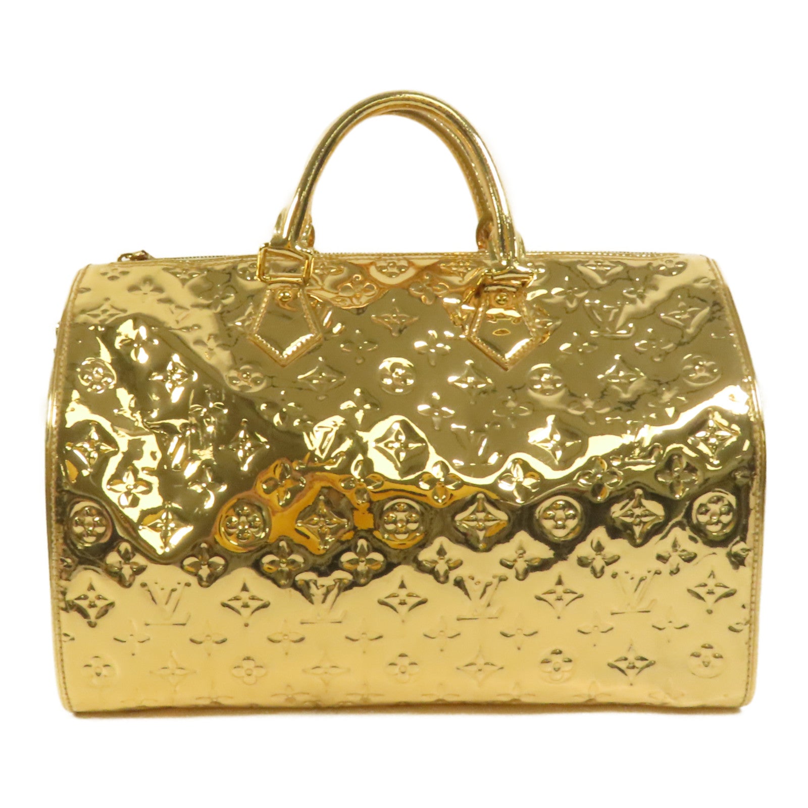 LOUIS VUITTON Monogram Miroir Speedy 35手挽袋