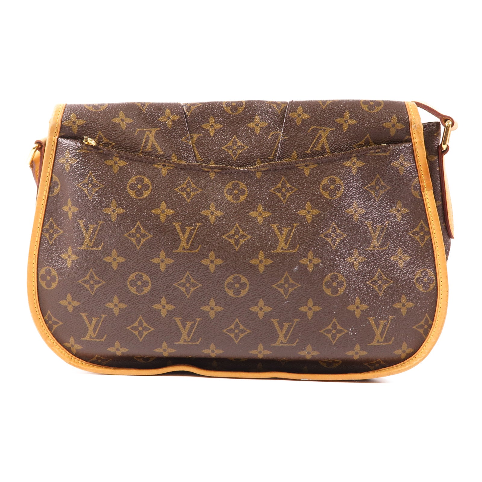 LOUIS VUITTON LV GHW Menilmontant MM Shoulder Bag M40473 Monogram Brown