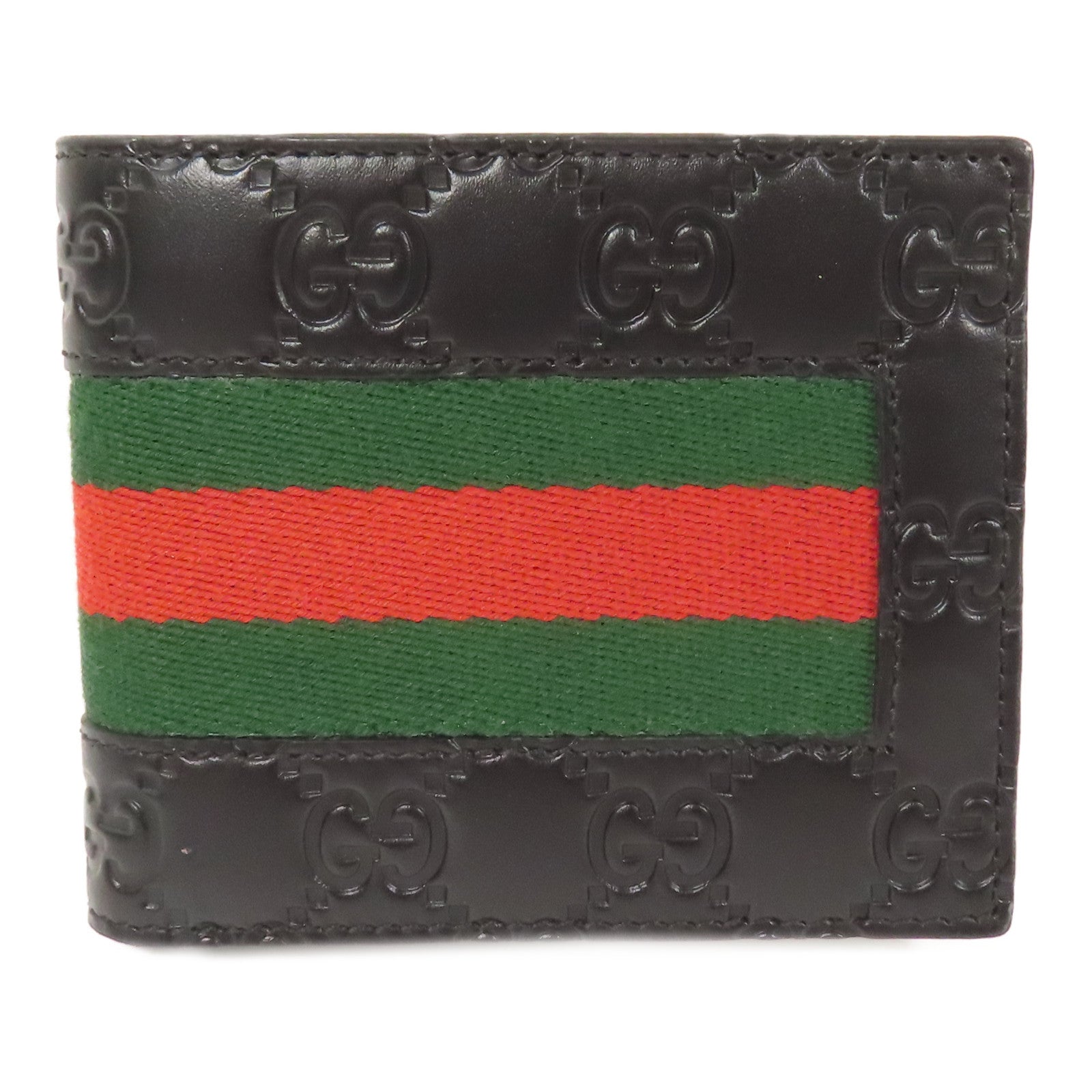 GUCCI 牛皮皮革GG Supreme Wallet錢包