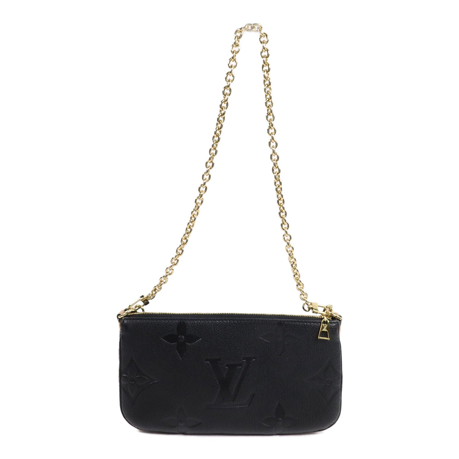 LOUIS VUITTON Monogram Empreinte Wild At Heart Multi Pochette Accessories肩背袋