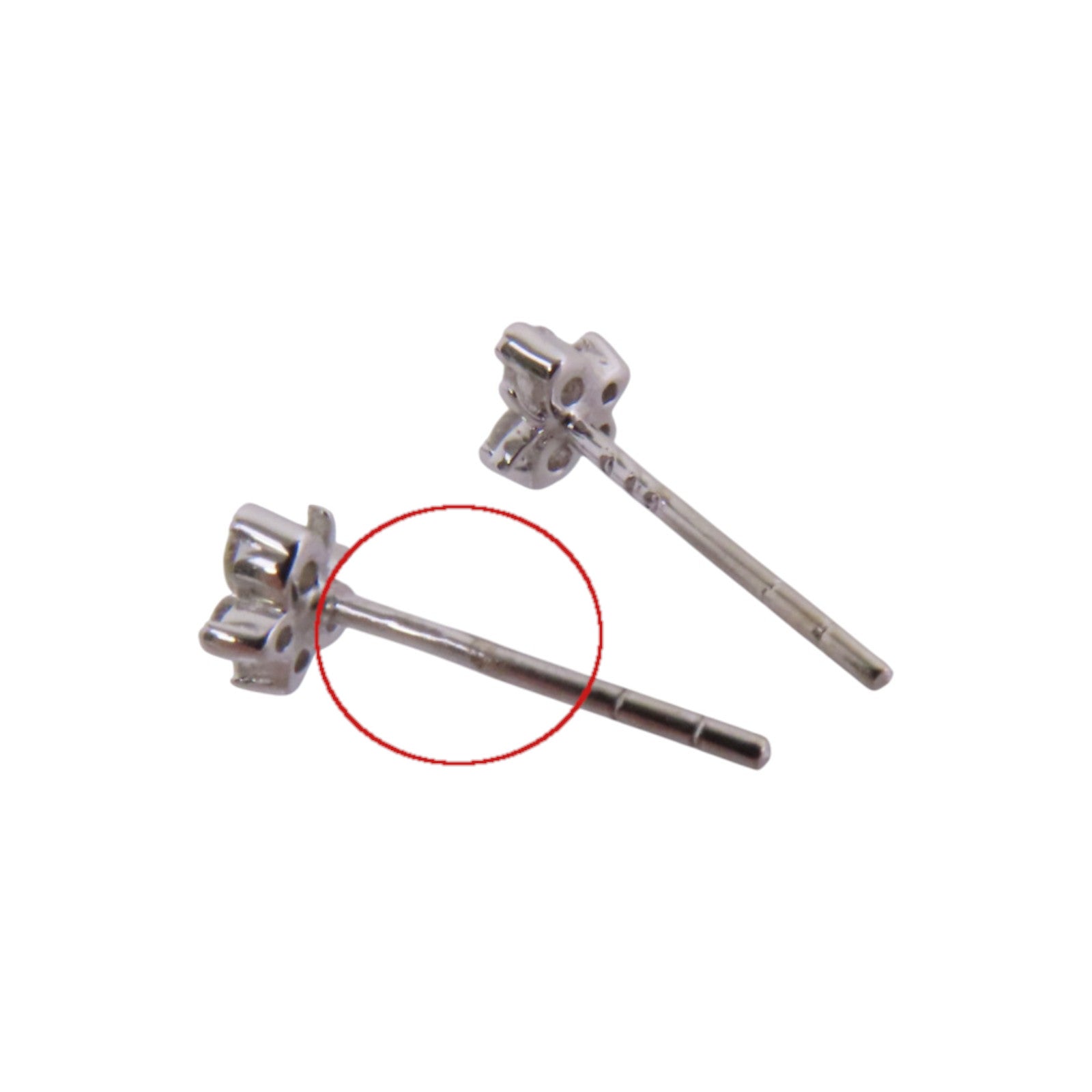 JEWELRY 18K白金Diamond Earrings鑽石耳環