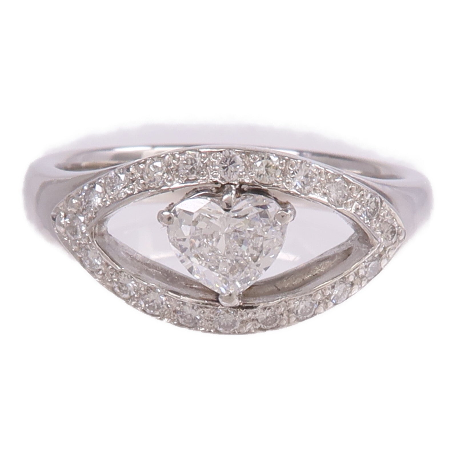 JEWELRY PT900鉑金Diamond Ring鑽石戒指US#7.5