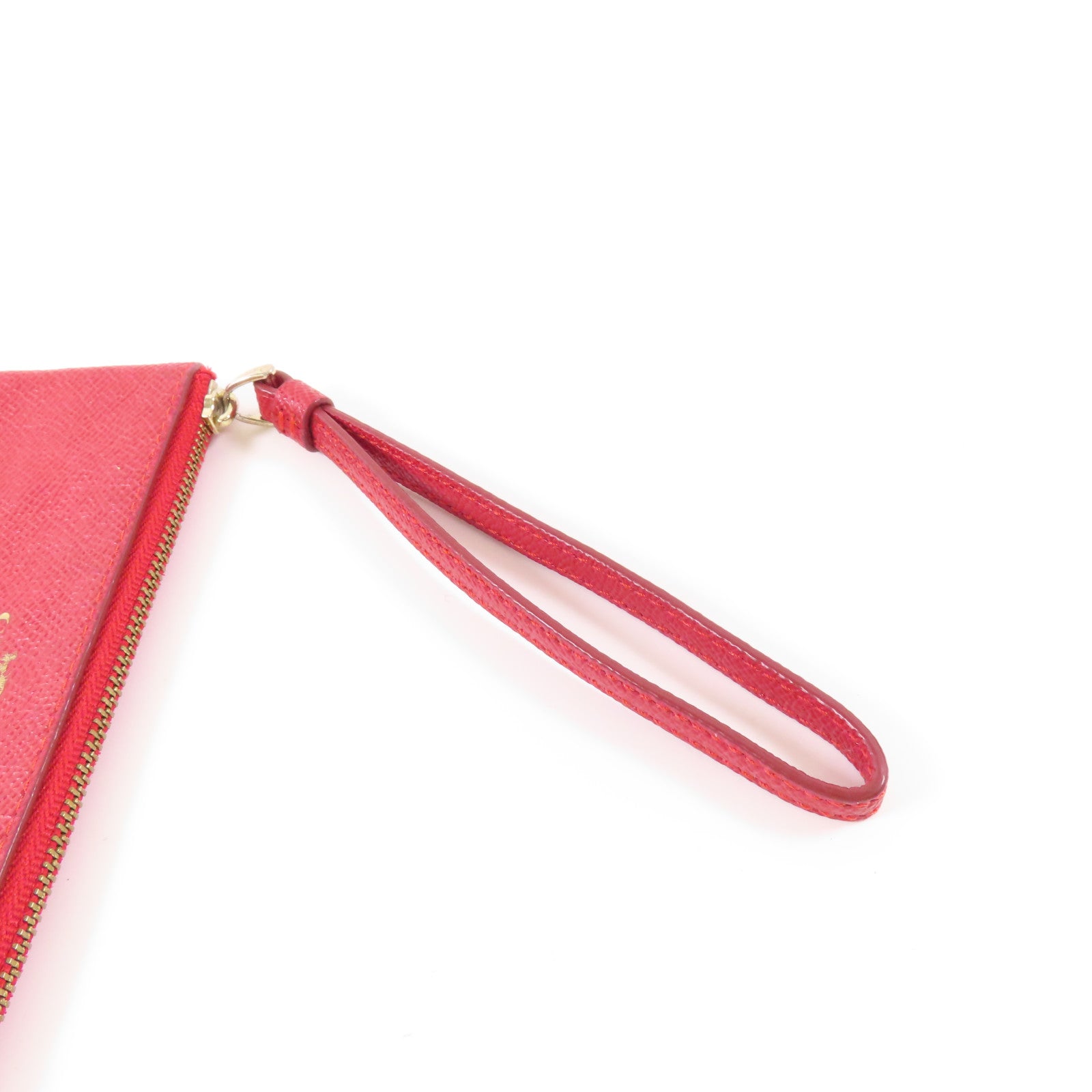 COACH 皮革Pouch金扣小袋