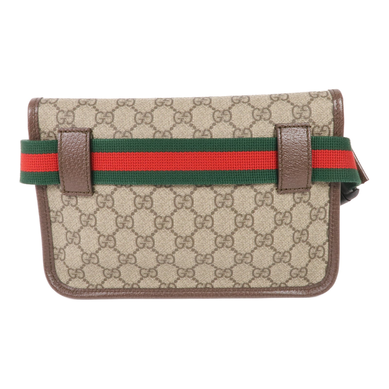 GUCCI 塗層帆布Waist Bag金扣腰包