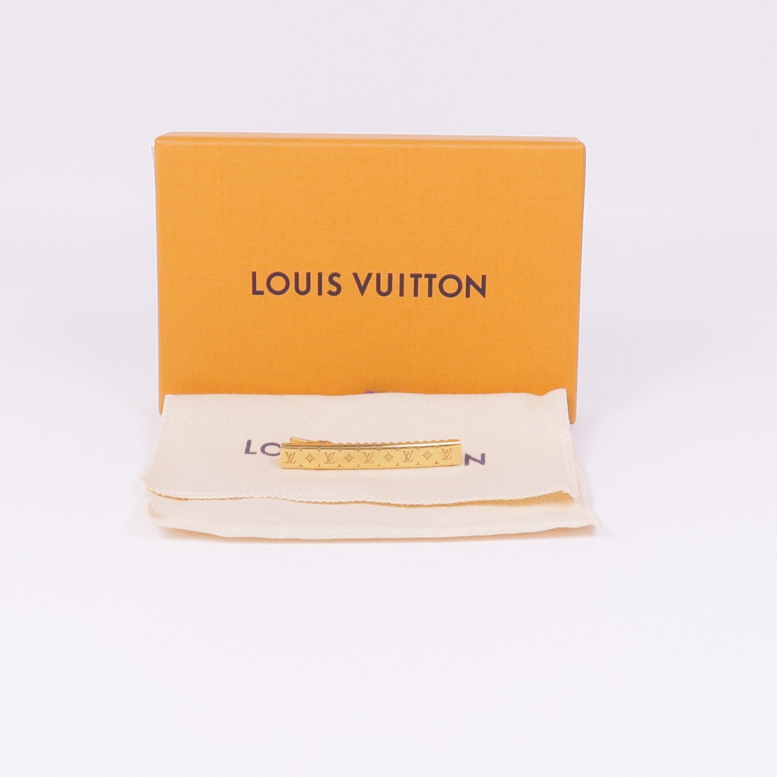 LOUIS VUITTON 金屬Nanogram Hair Clip髮夾