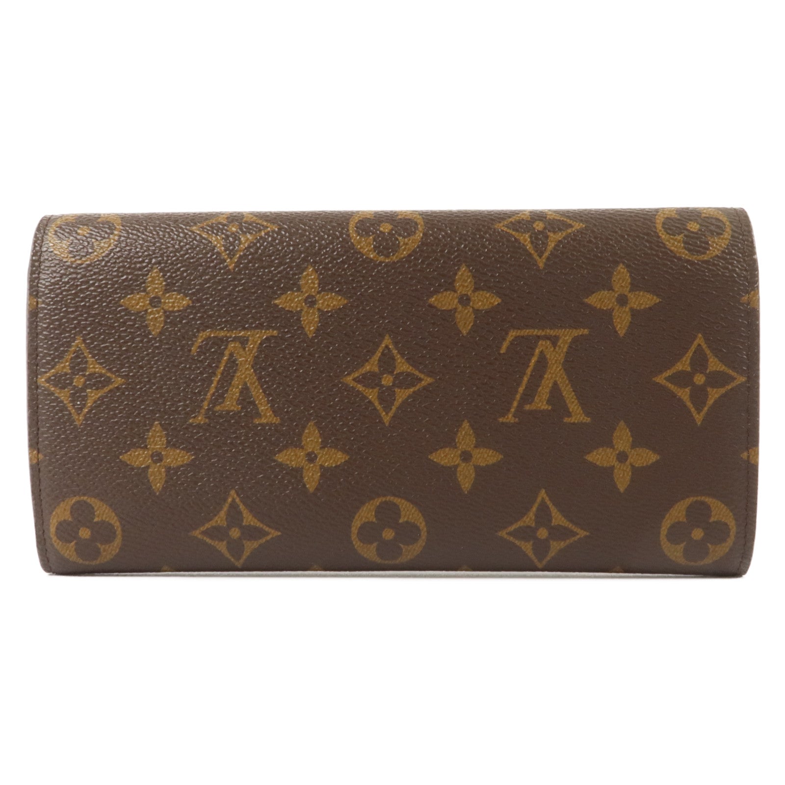LOUIS VUITTON Monogram Emilie金扣長錢包