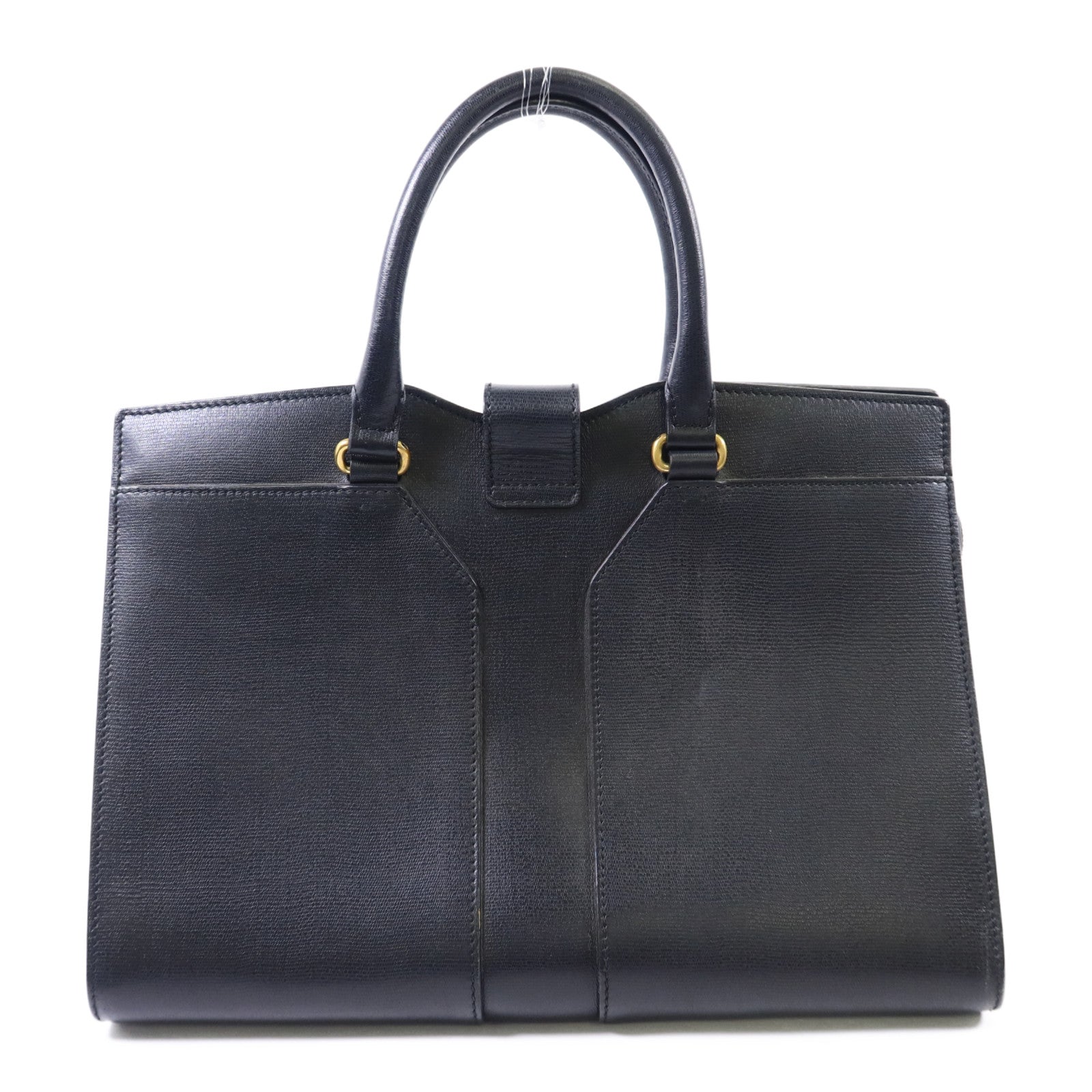 SAINT LAURENT 牛皮皮革Cabas Chyc金扣手挽袋