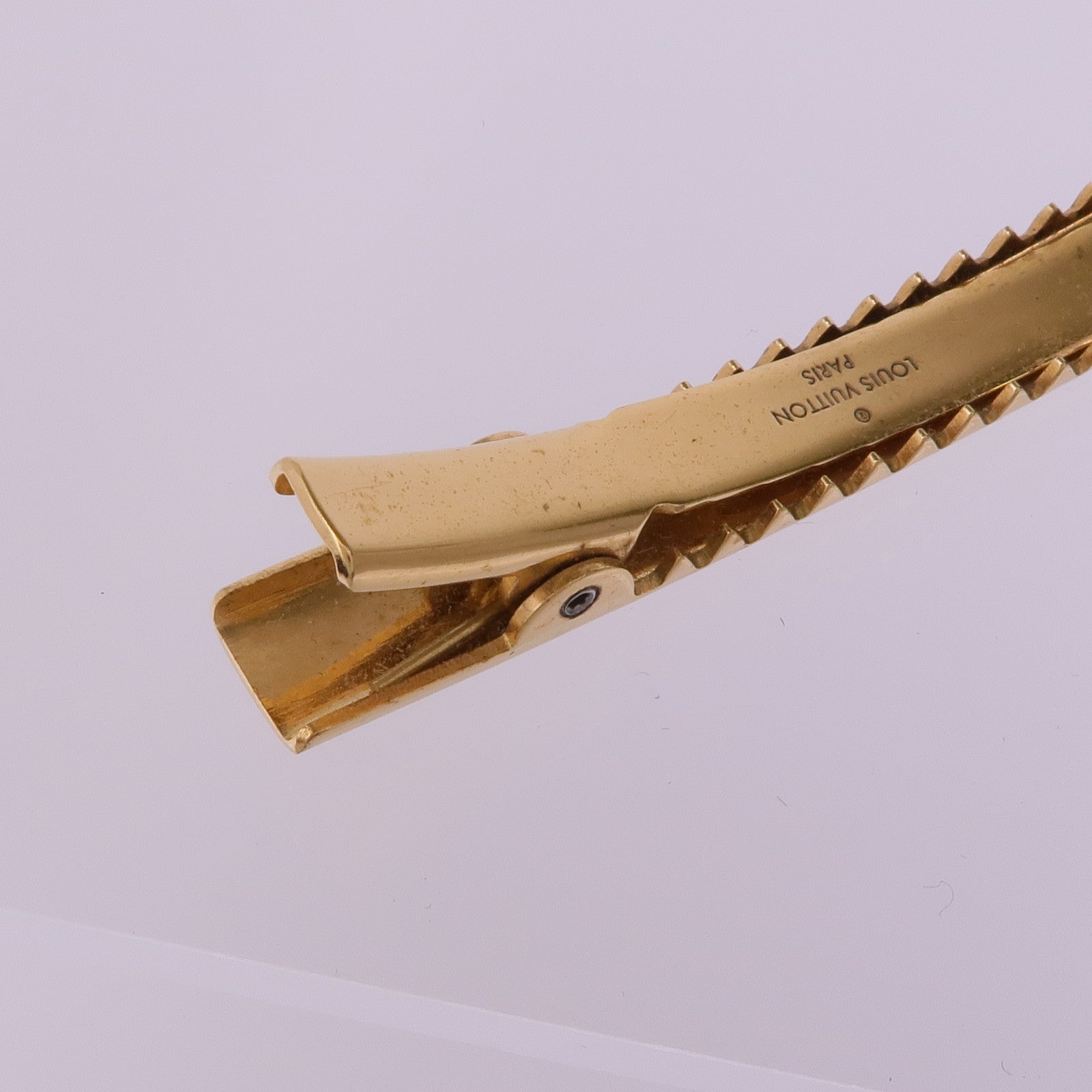 LOUIS VUITTON 金屬Nanogram Hair Clip髮夾