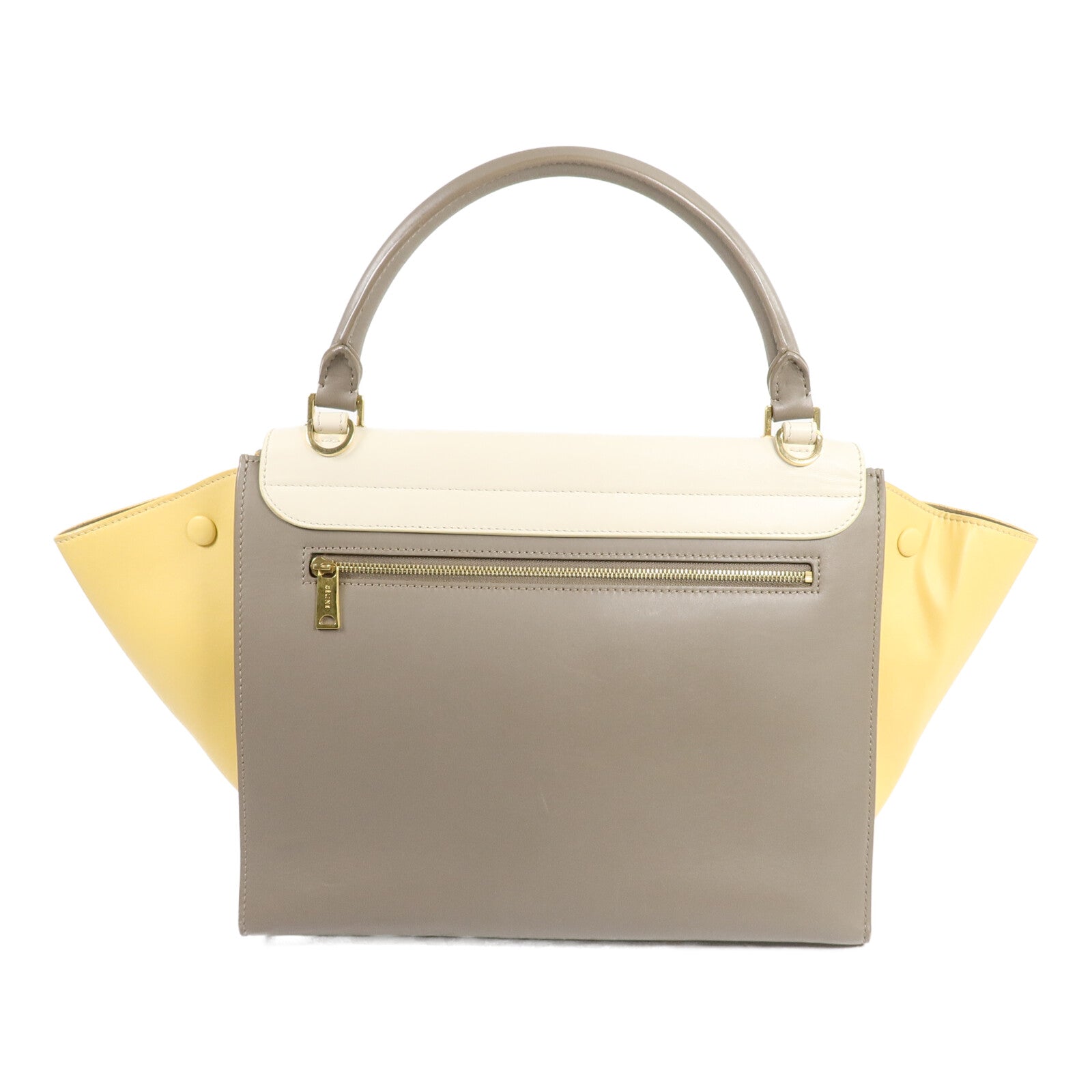 CELINE 牛皮皮革Trapeze Medium手挽肩背兩用袋