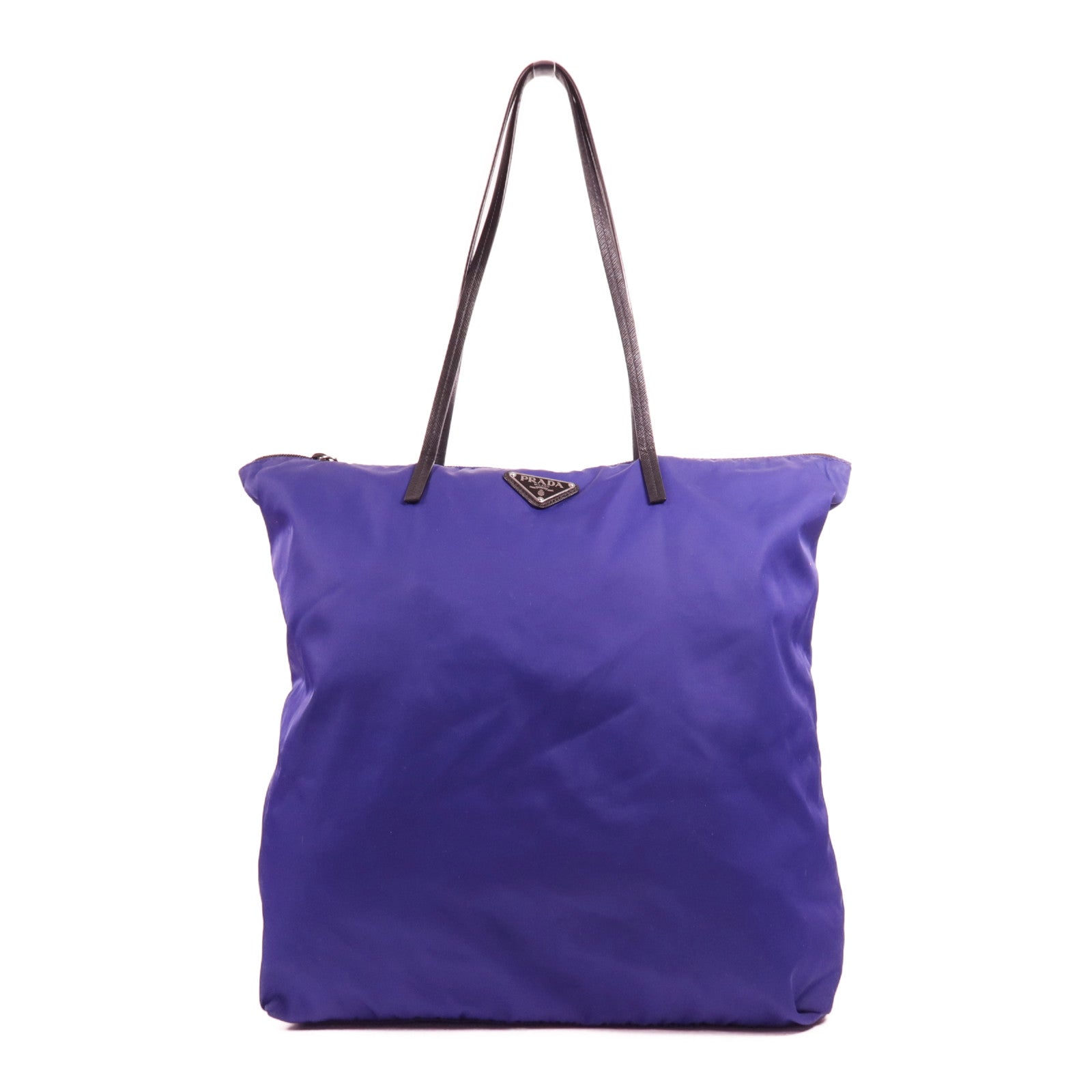 PRADA 尼龍Shoulder Bag銀扣肩背袋