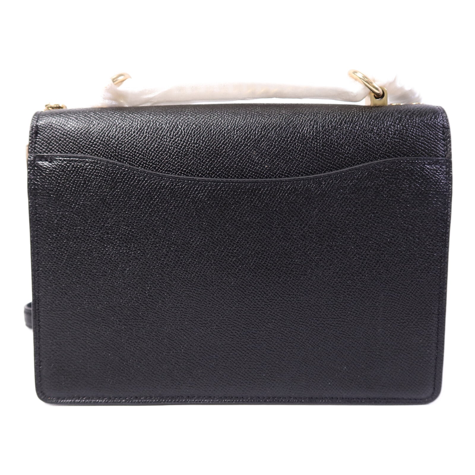 COACH 牛皮皮革Chain Shoulder Bag鏈帶肩背袋