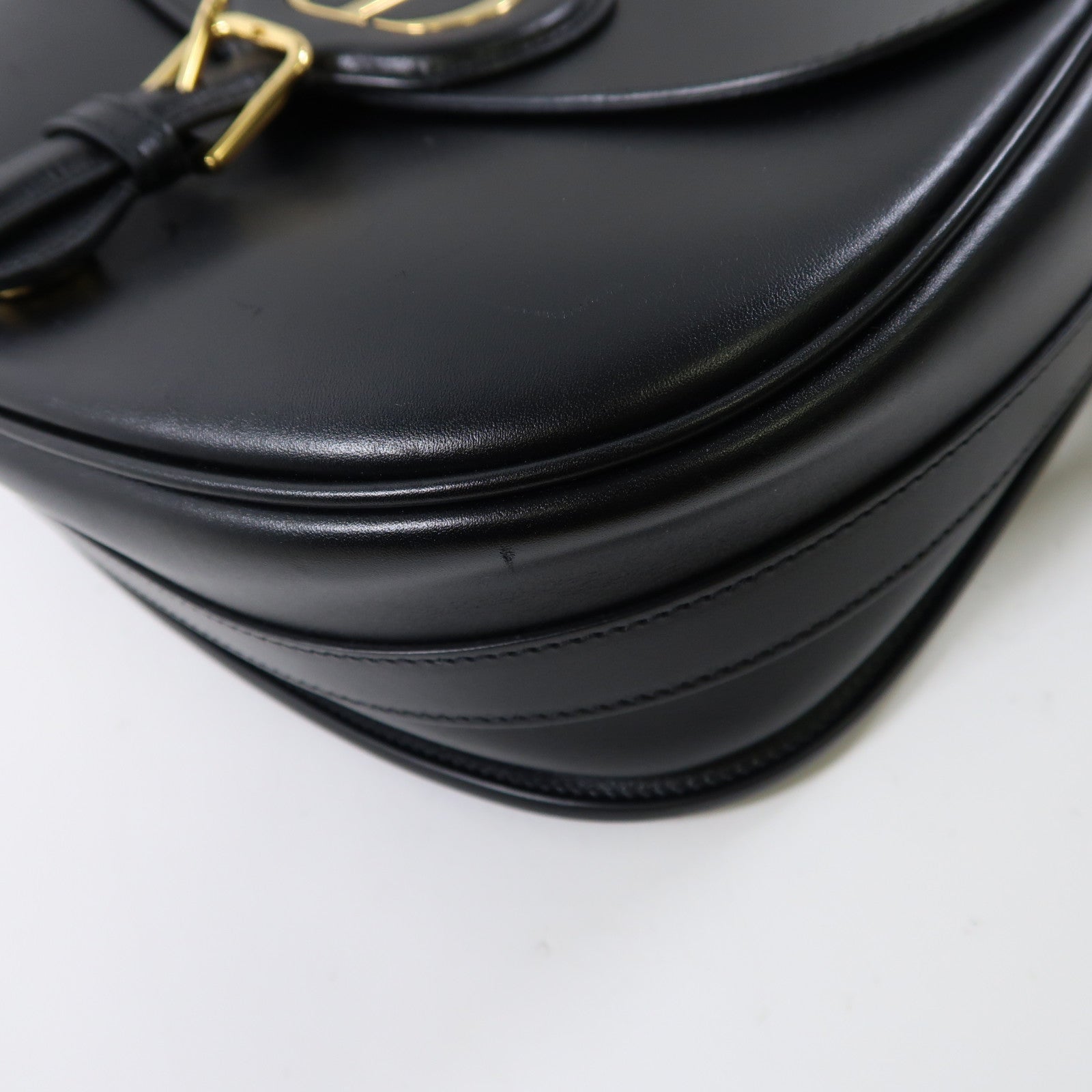 Dior 牛皮皮革Bobby Large金扣肩背袋