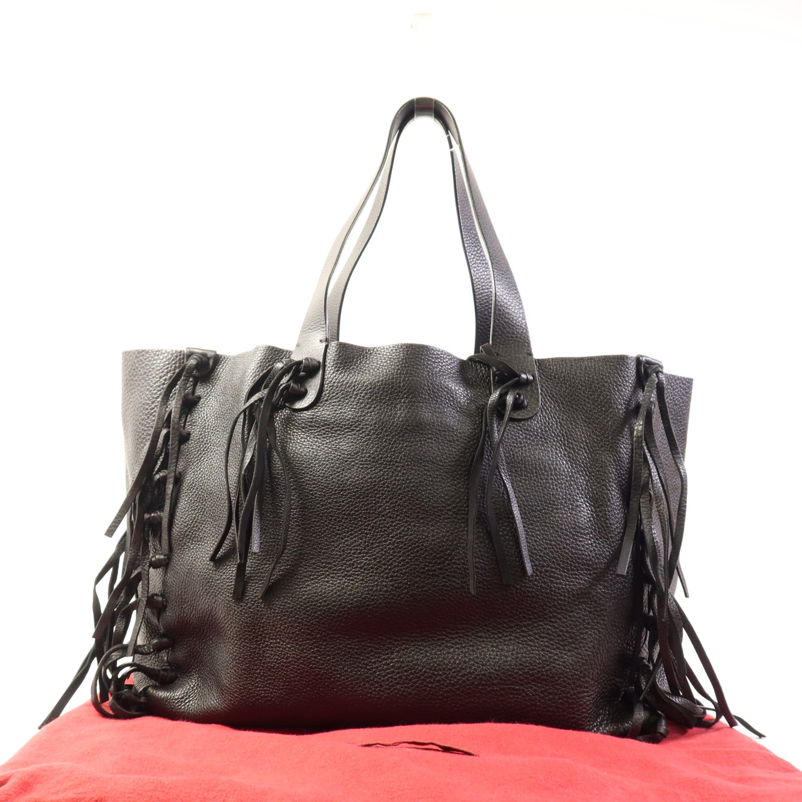 Valentino 牛皮皮革Tote Bag肩背袋