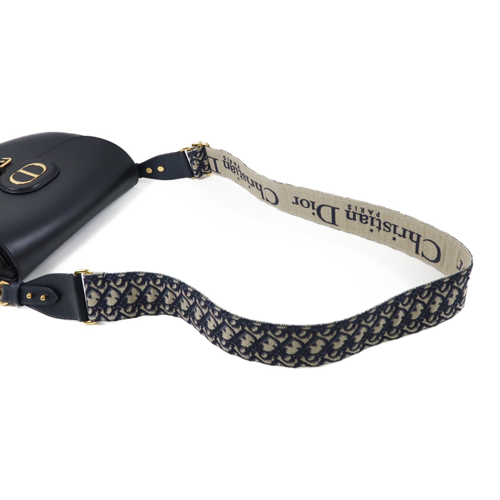 Dior 牛皮皮革Bobby Large金扣肩背袋