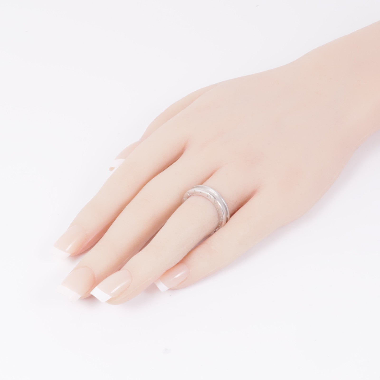 BVLGARI 18K白金B-Zero1 Ring戒指US#6.75