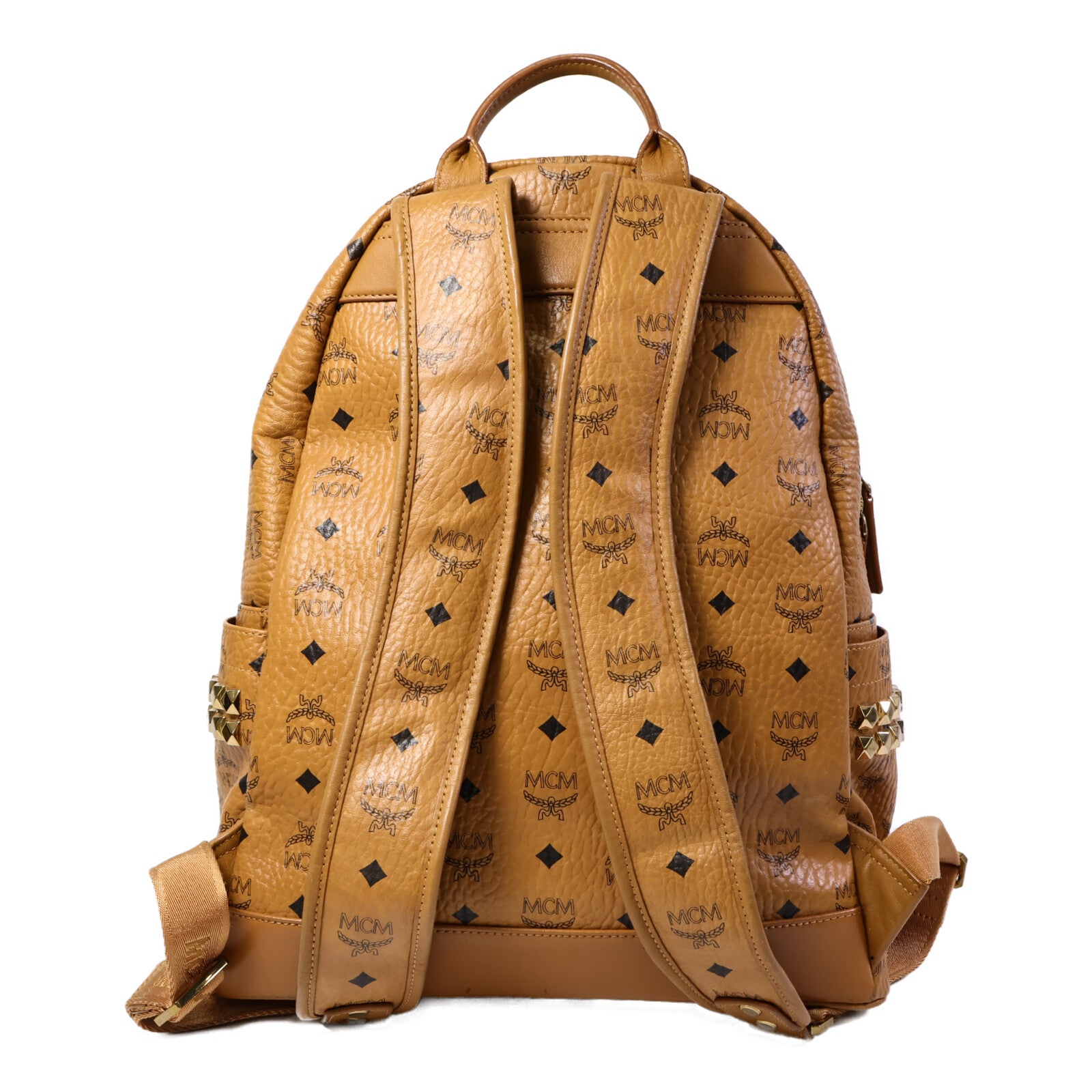 MCM 塗層帆布Backpack背包