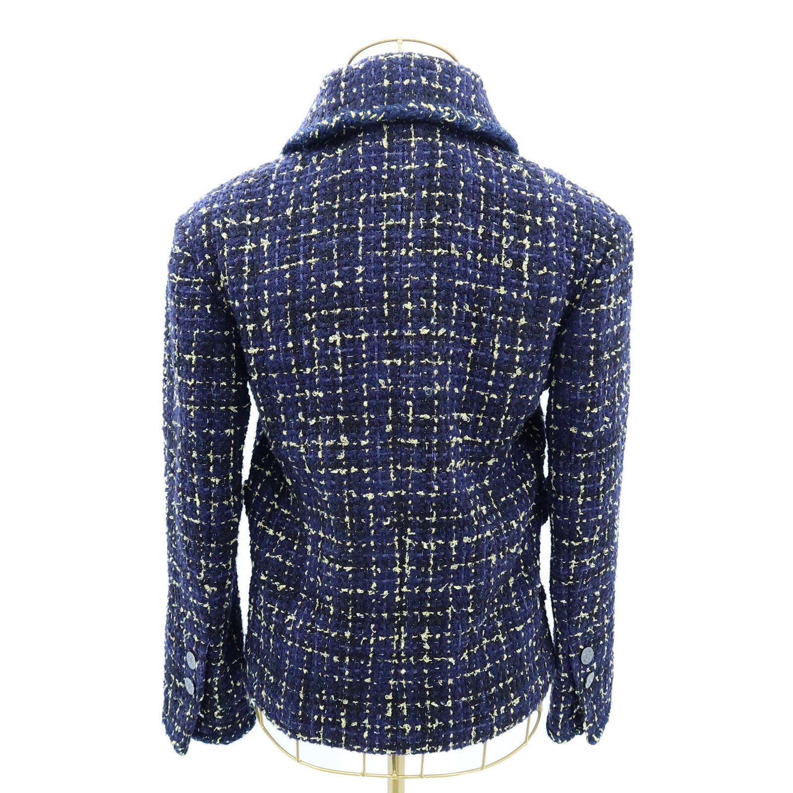 CHANEL Cotton/Acrylic Long-Sleeve Jacket外套