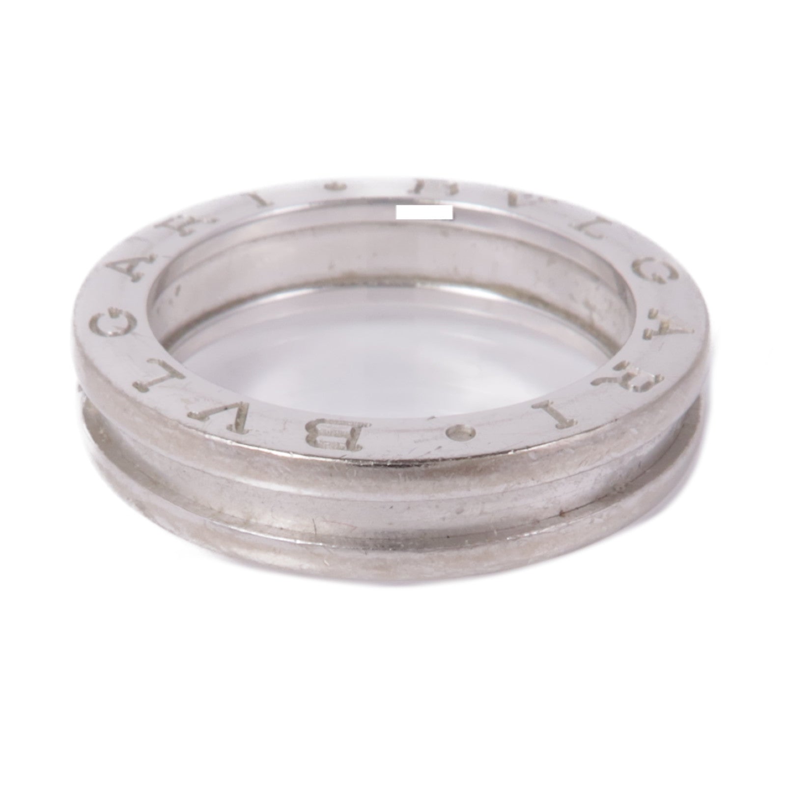 BVLGARI 18K白金B-Zero1 Ring戒指US#6.75