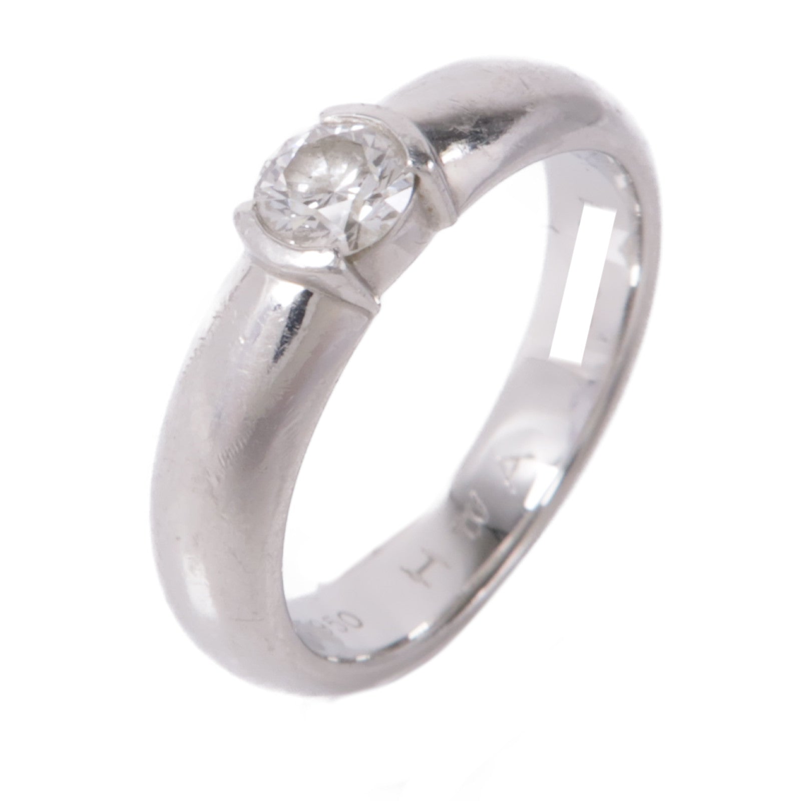 TIFFANY&CO 【激減優惠】PT950鉑金Dots Diamond Ring鑽石戒指US#5